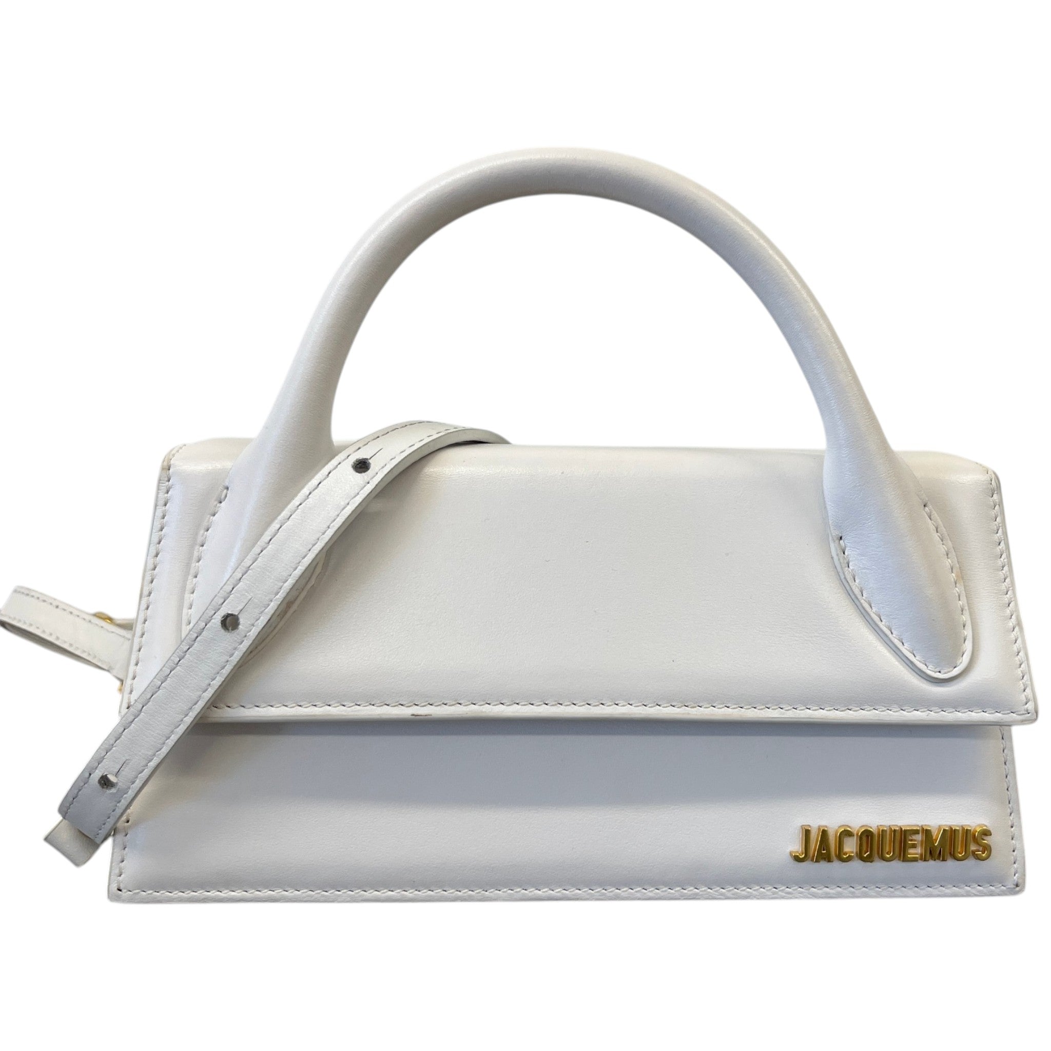 Women's Long Le Chiquito Handbag White