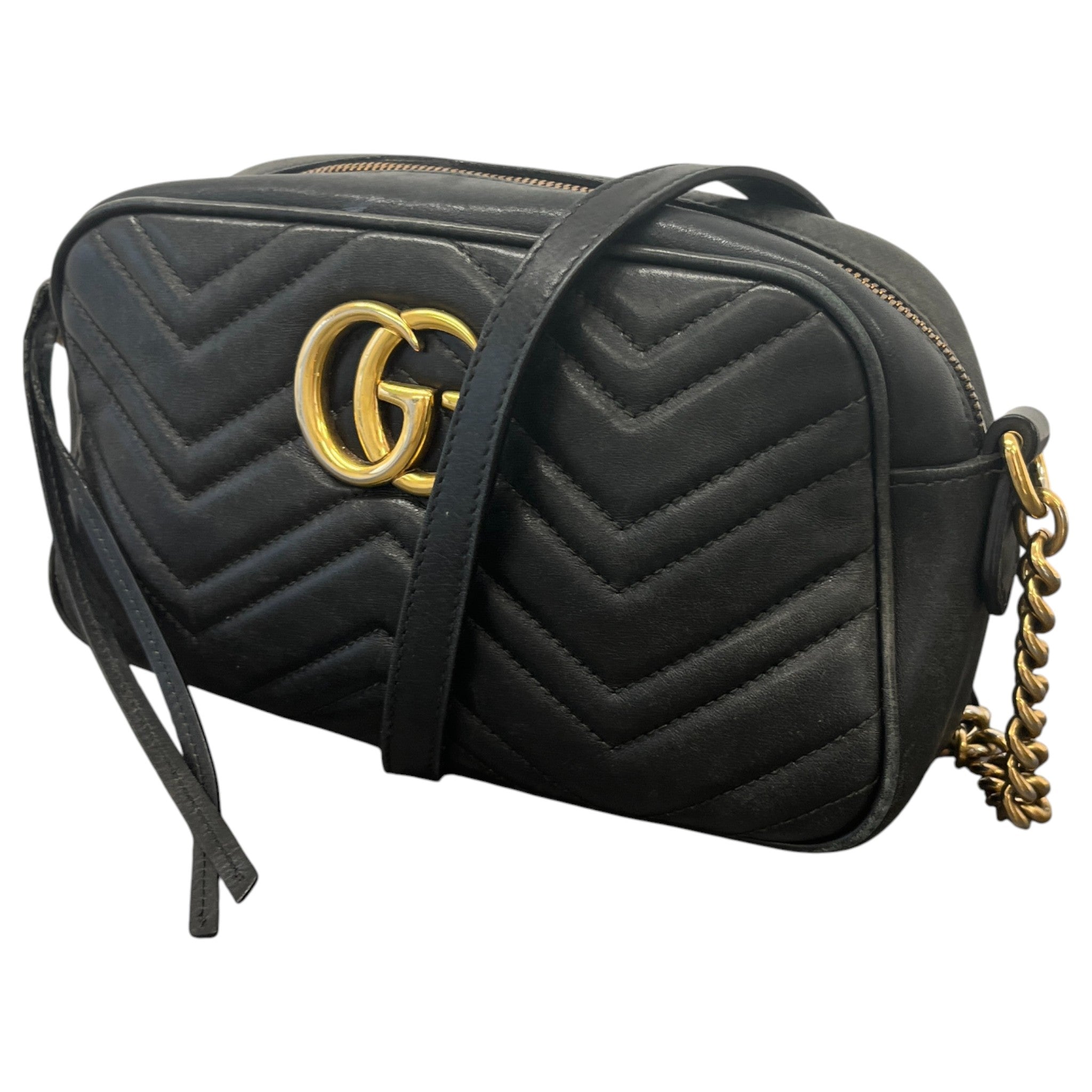Women's Gg Marmont Camera Bag Black