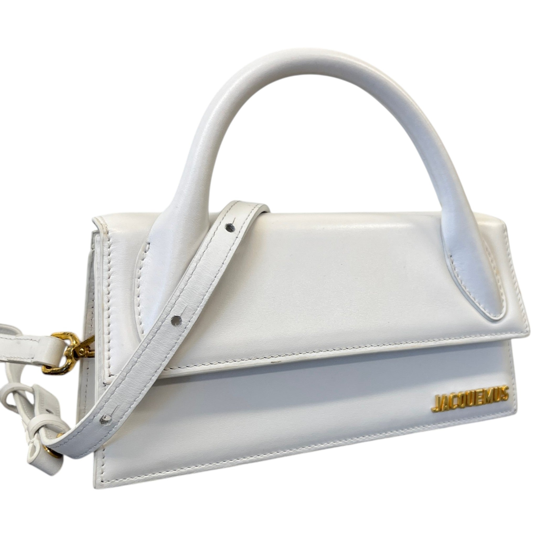Women's Long Le Chiquito Handbag White