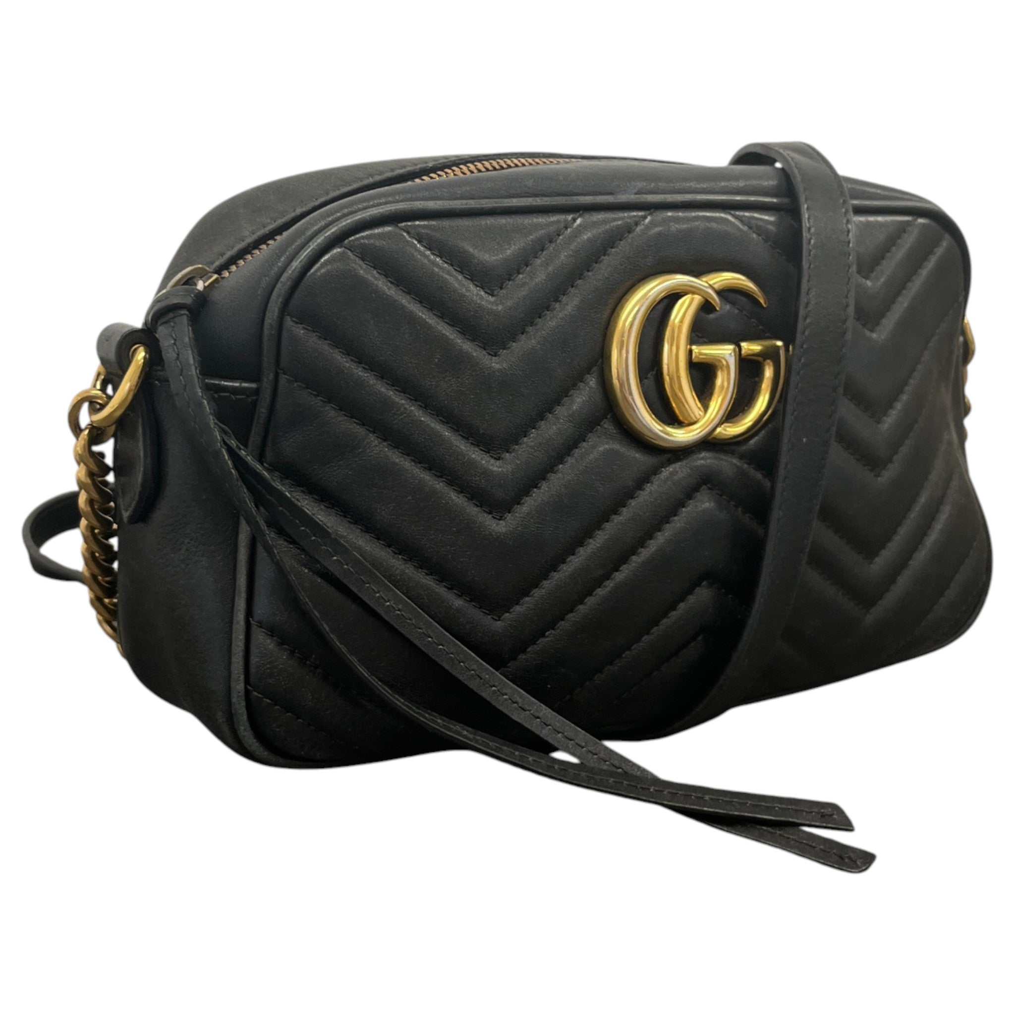 Women's Gg Marmont Camera Bag Black