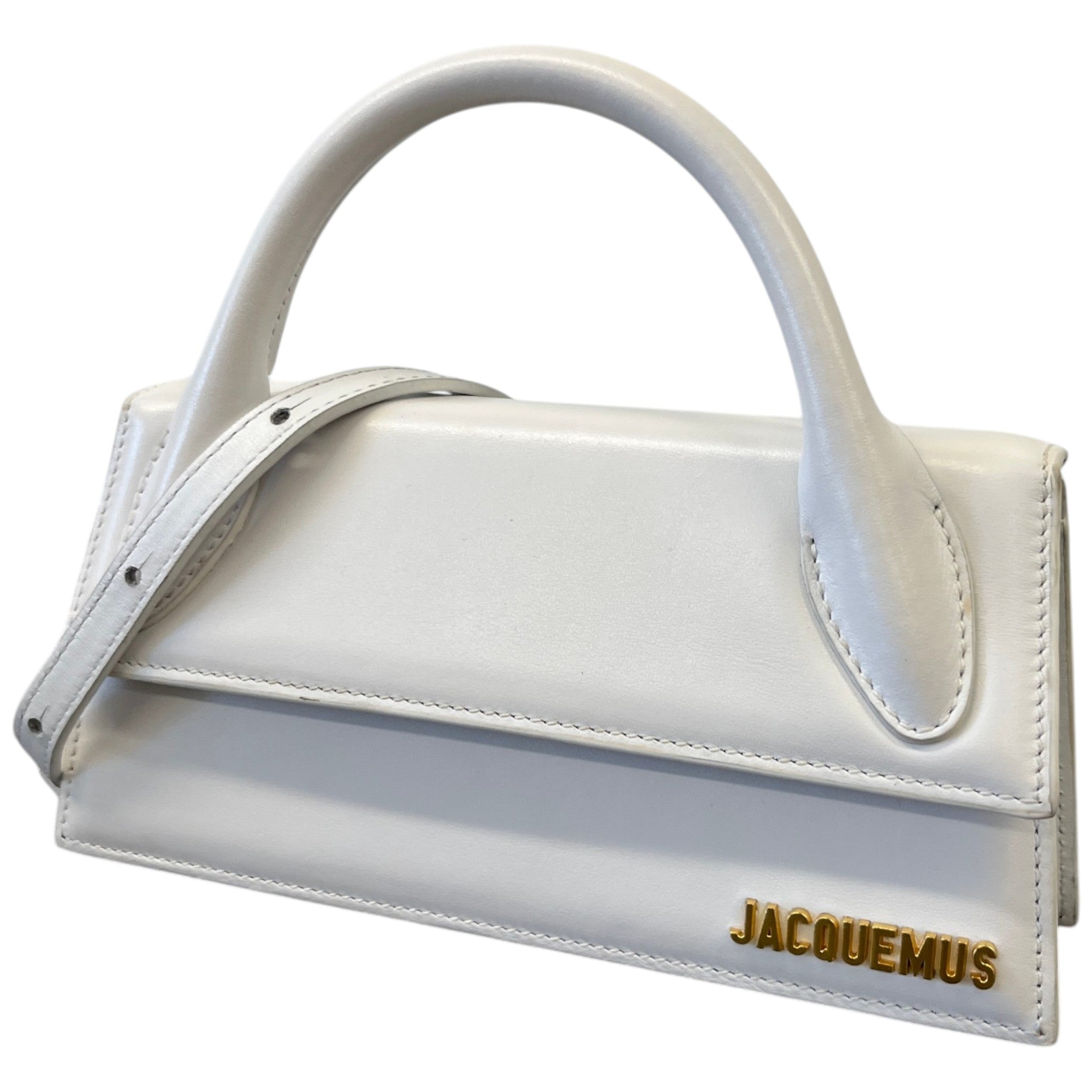Women's Long Le Chiquito Handbag White