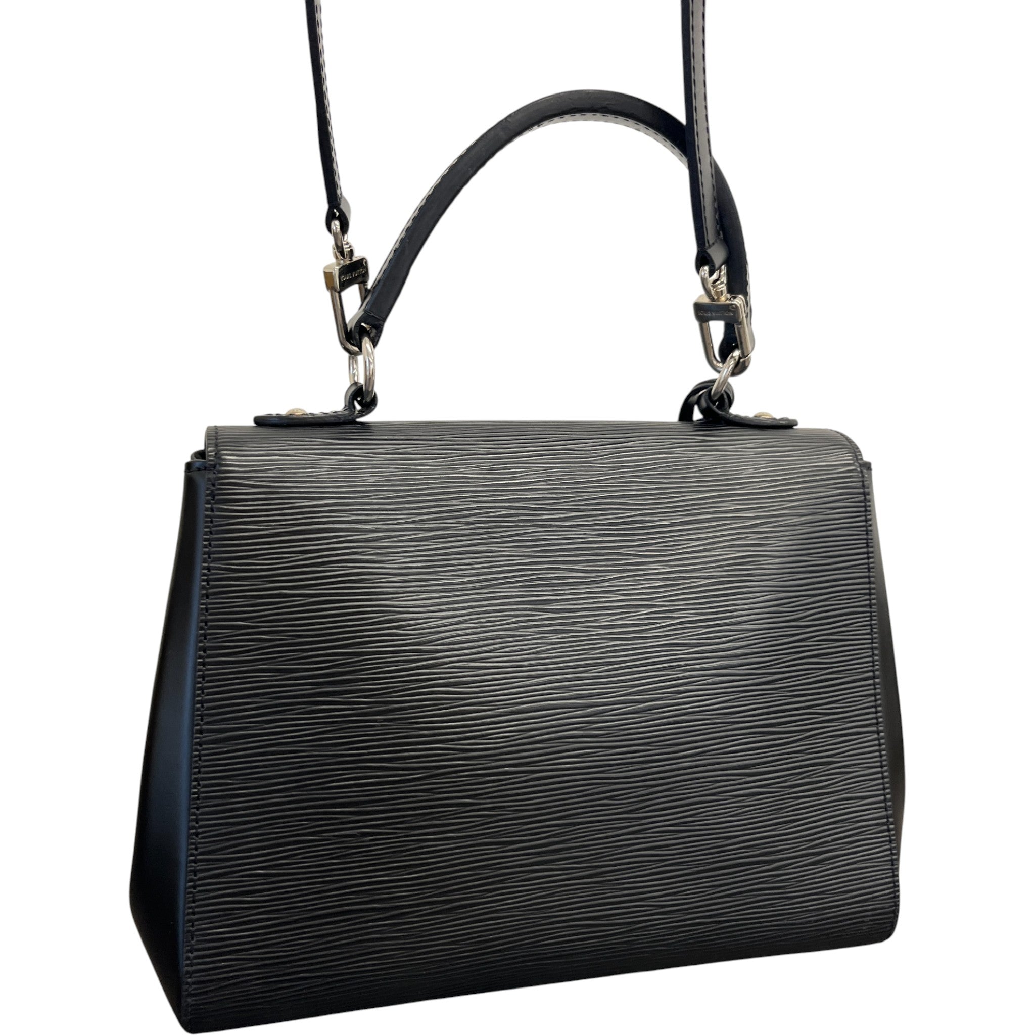 Women's Epi Leather Cluny Bb Bag Black