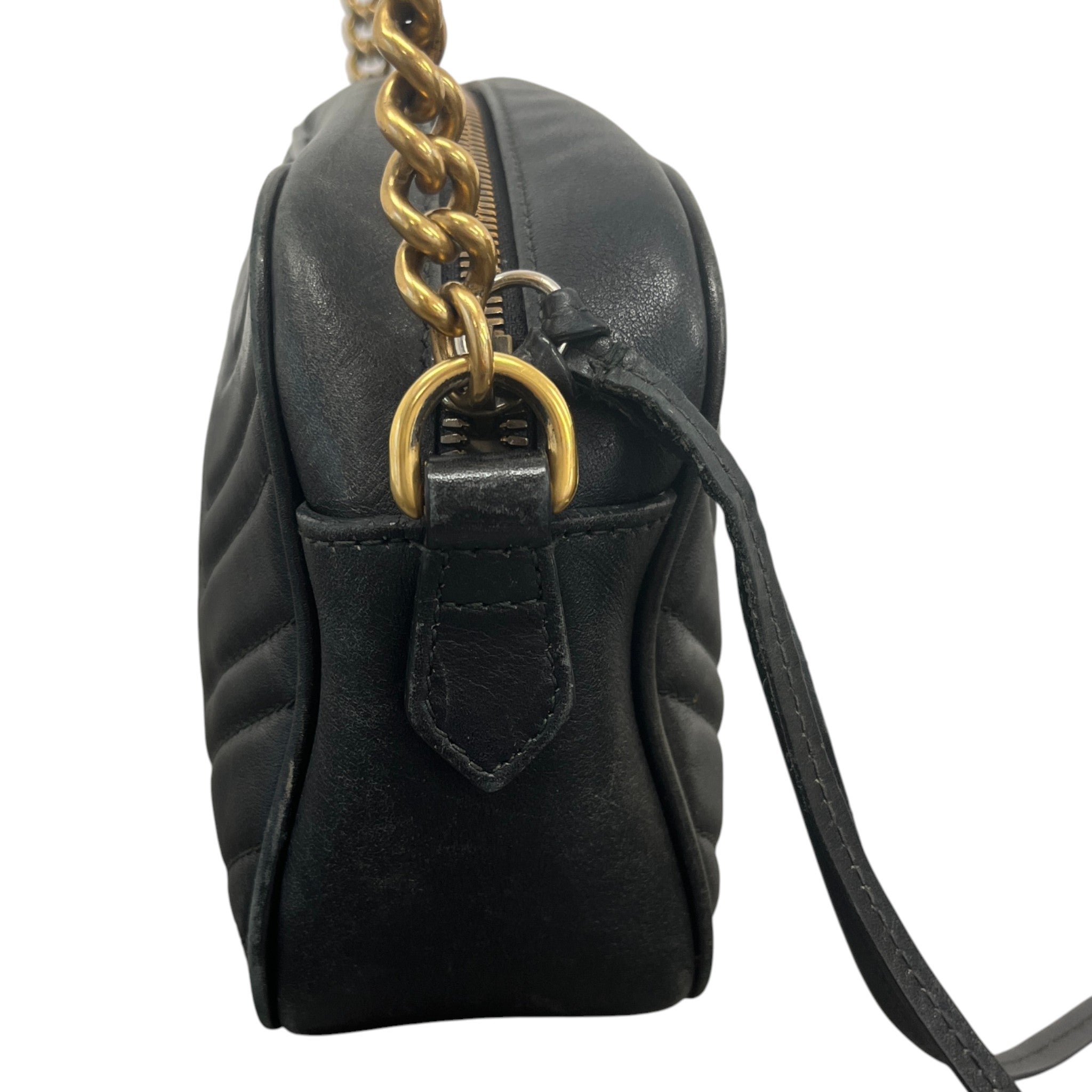 Women's Gg Marmont Camera Bag Black