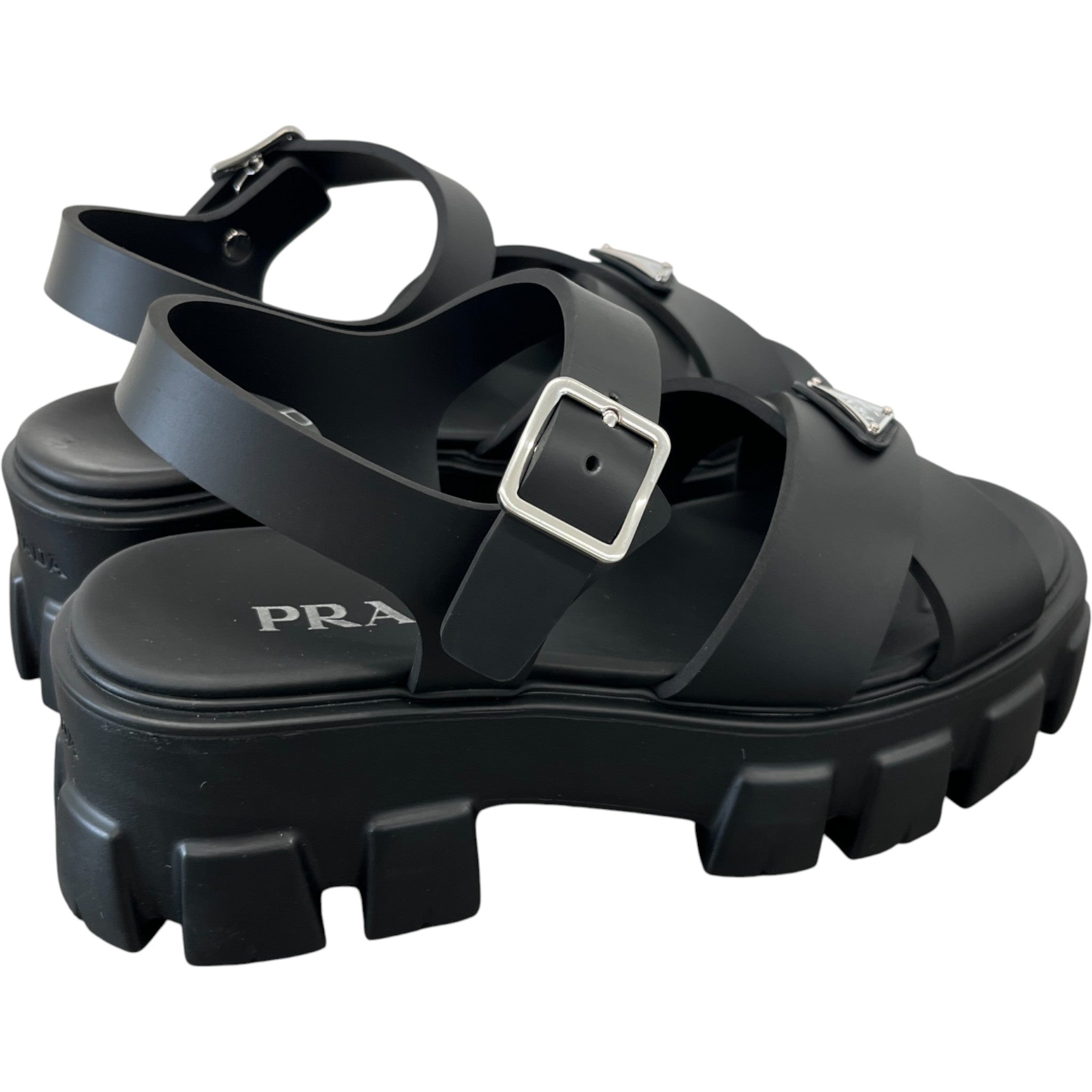 Women's Monolith Crossover Sandals Black Size EU 39 / UK 6