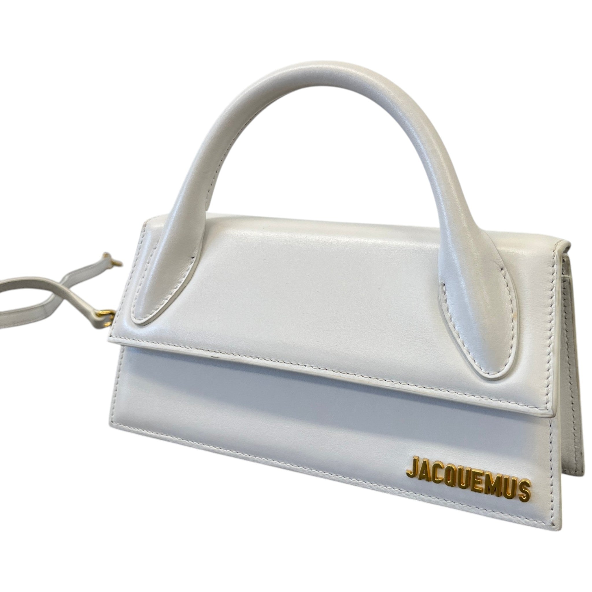 Women's Long Le Chiquito Handbag White