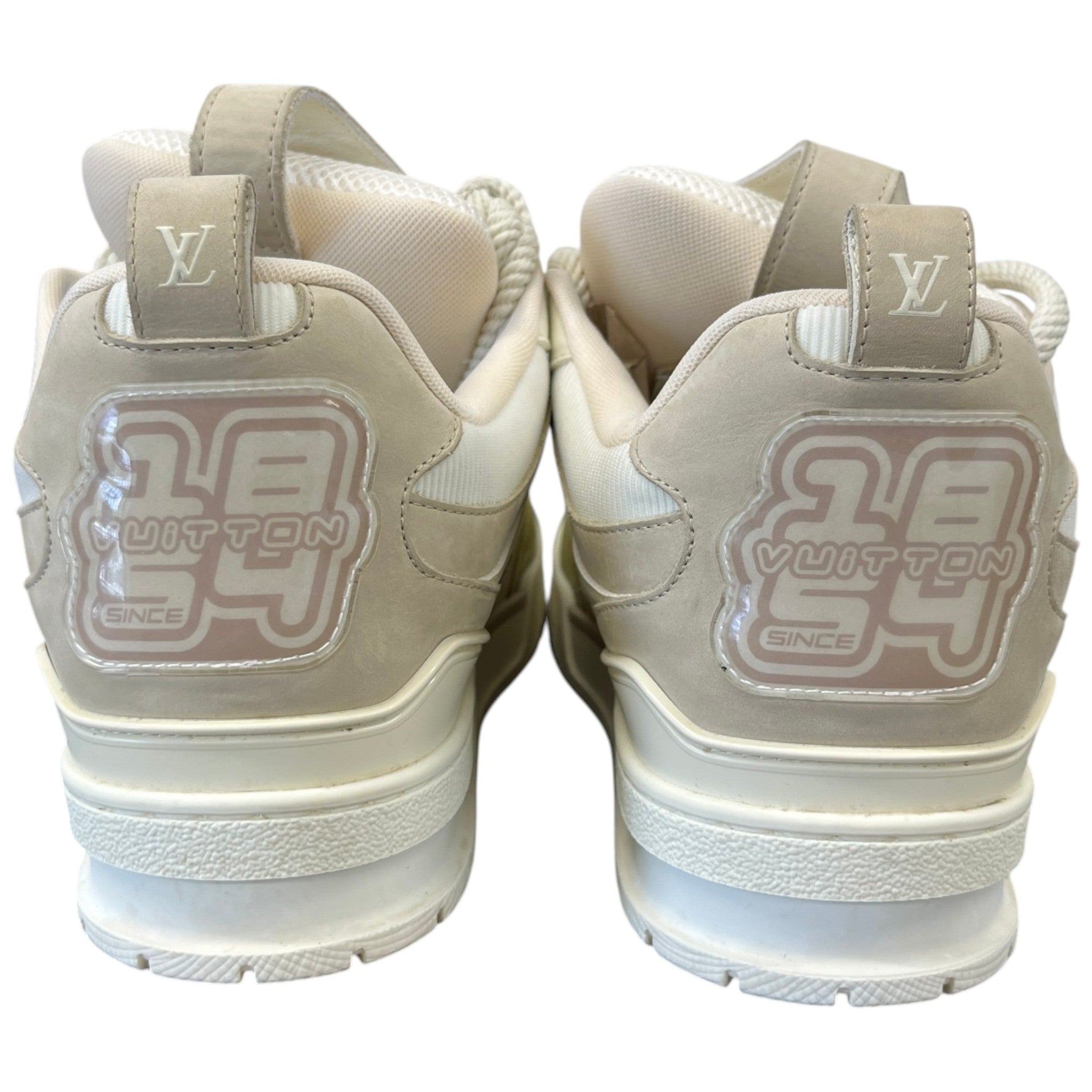 Men's Lv Skate Low Trainers White Size EU 42 / UK 8