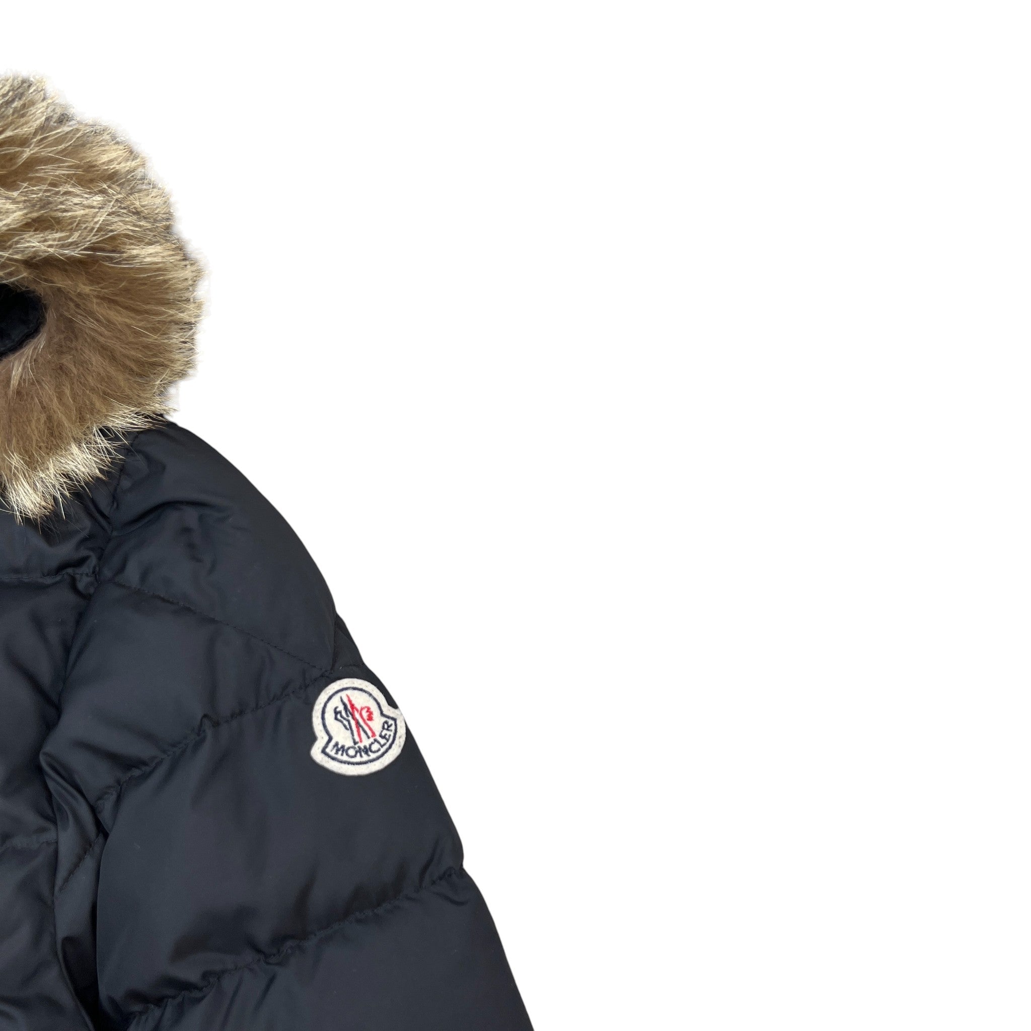 Men's Cluny Hooded Down Jacket Black Size 2 / M