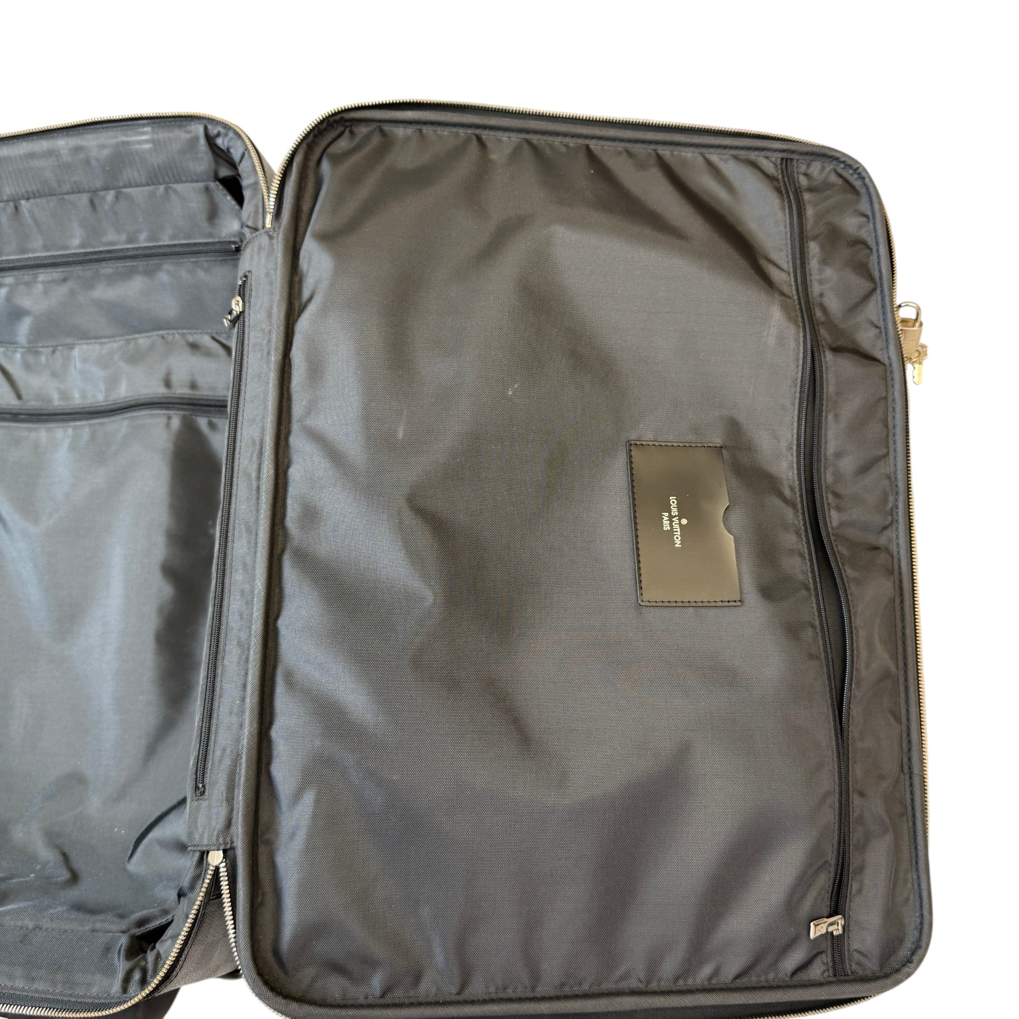 Men's Pégase Légère 55 Damier Graphite Suitcase Black