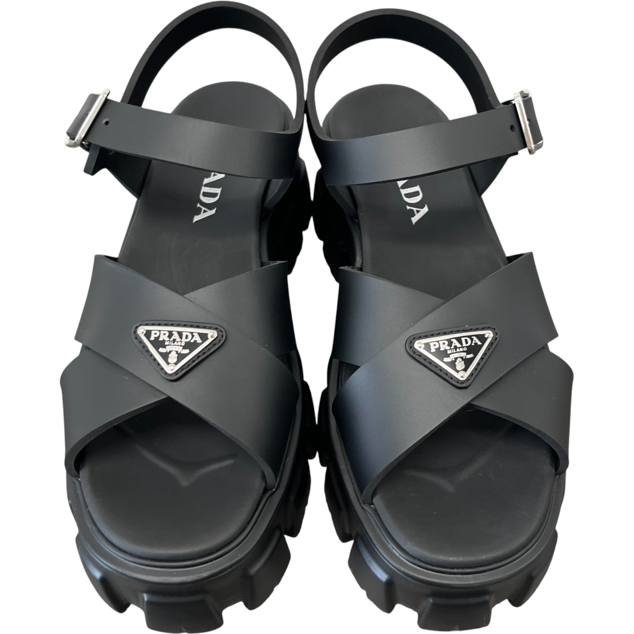 Women's Monolith Crossover Sandals Black Size EU 39 / UK 6
