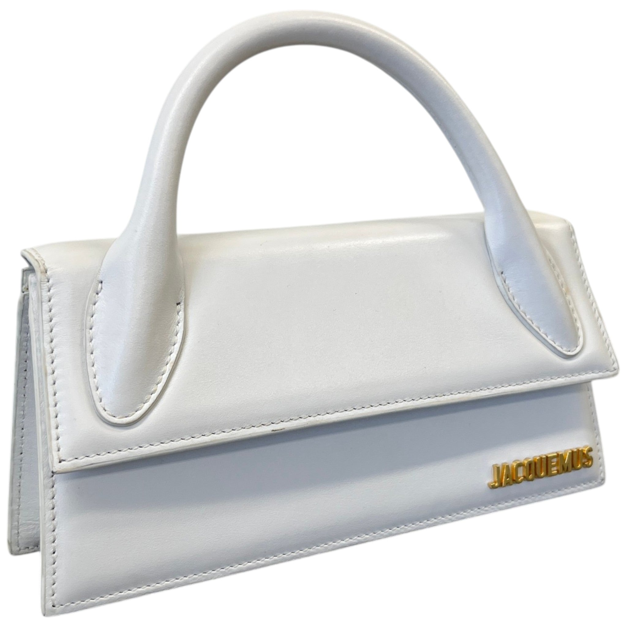 Women's Long Le Chiquito Handbag White