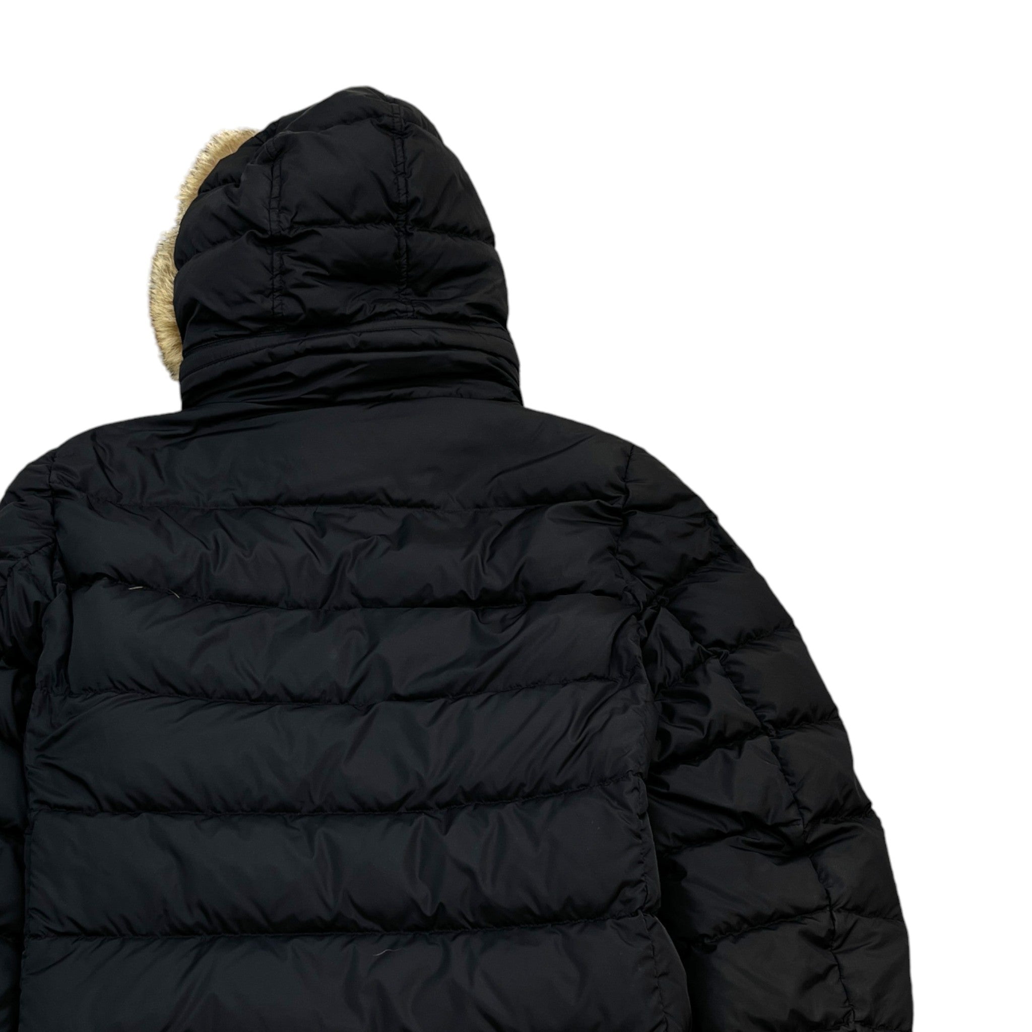 Men's Cluny Hooded Down Jacket Black Size 2 / M