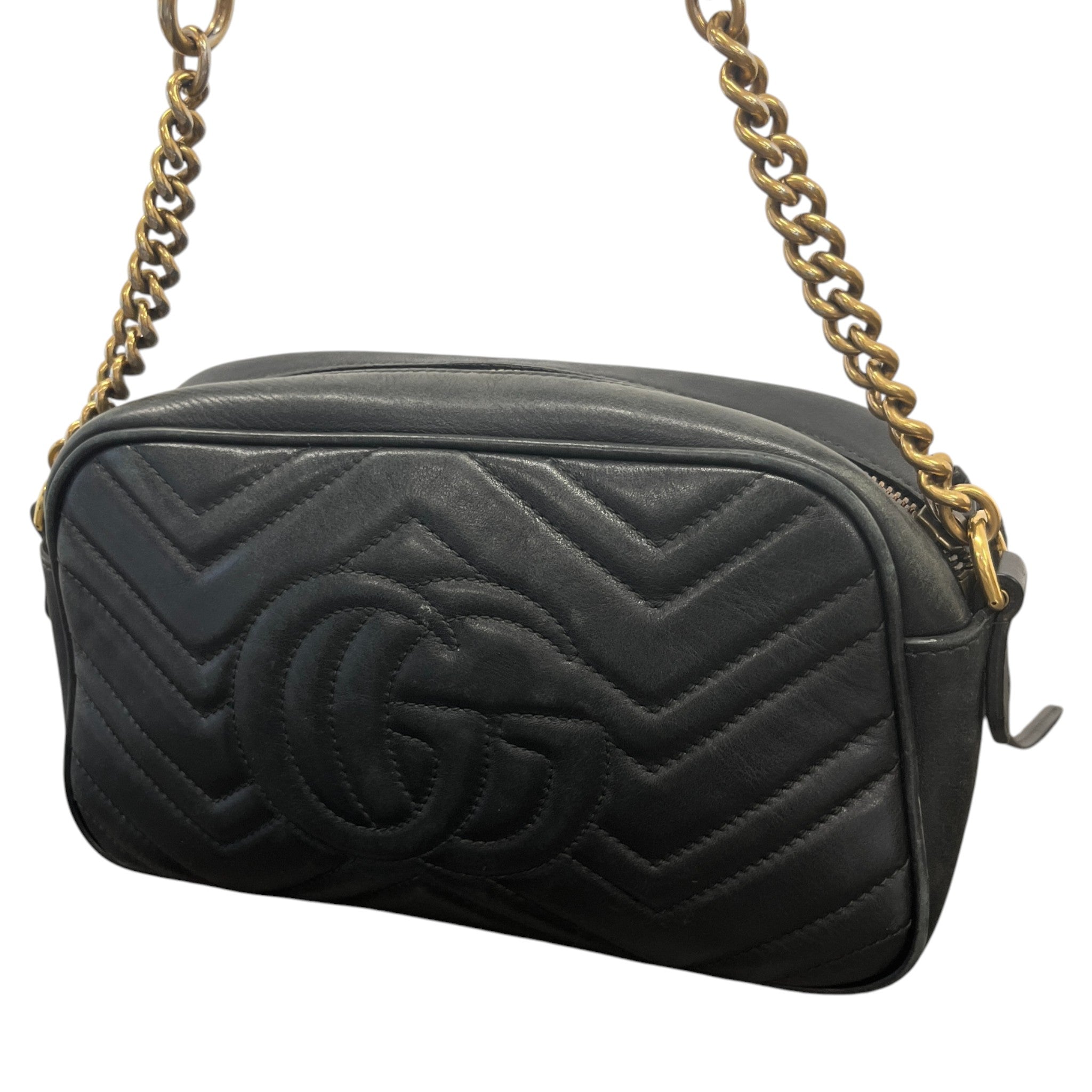 Women's Gg Marmont Camera Bag Black