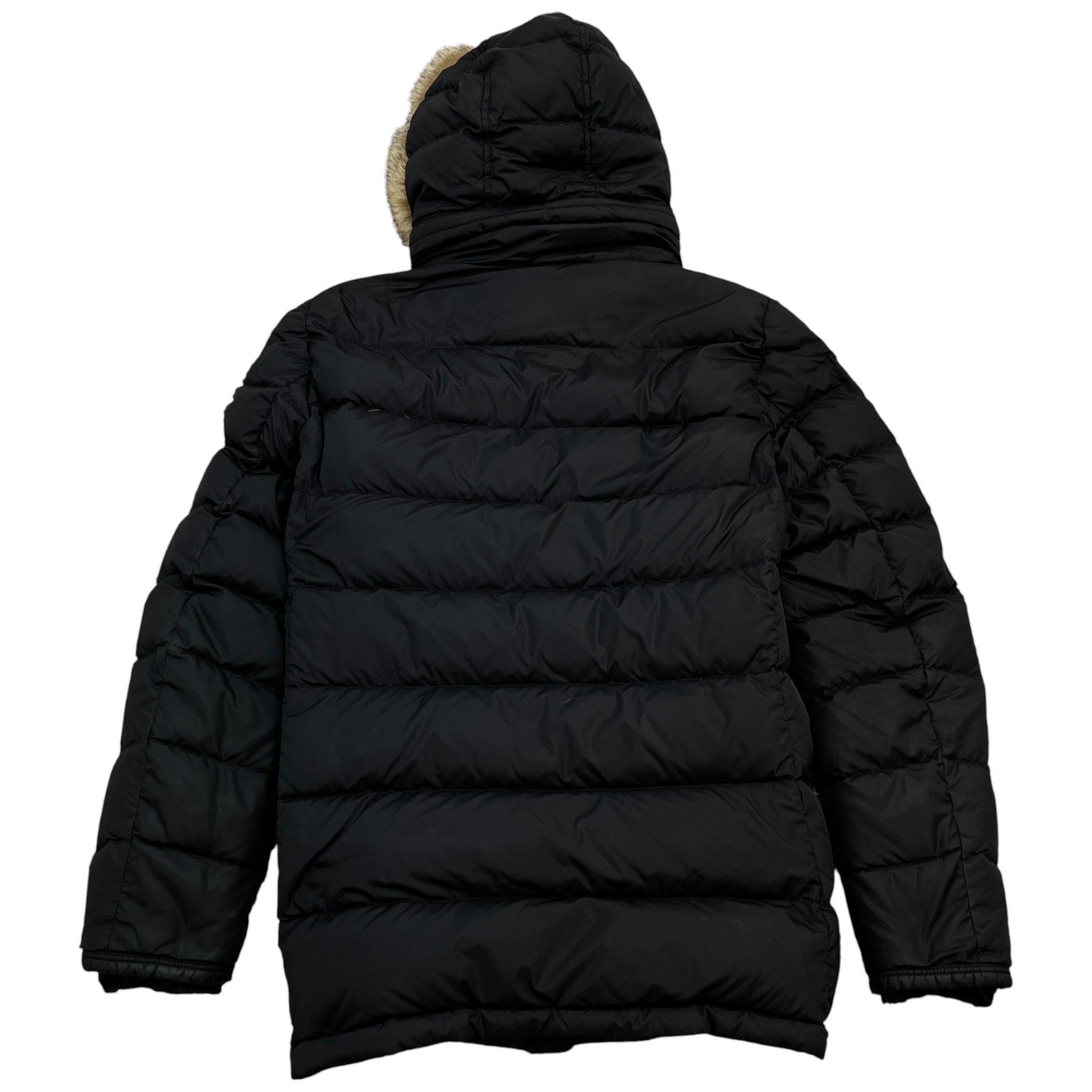 Men's Cluny Hooded Down Jacket Black Size 2 / M