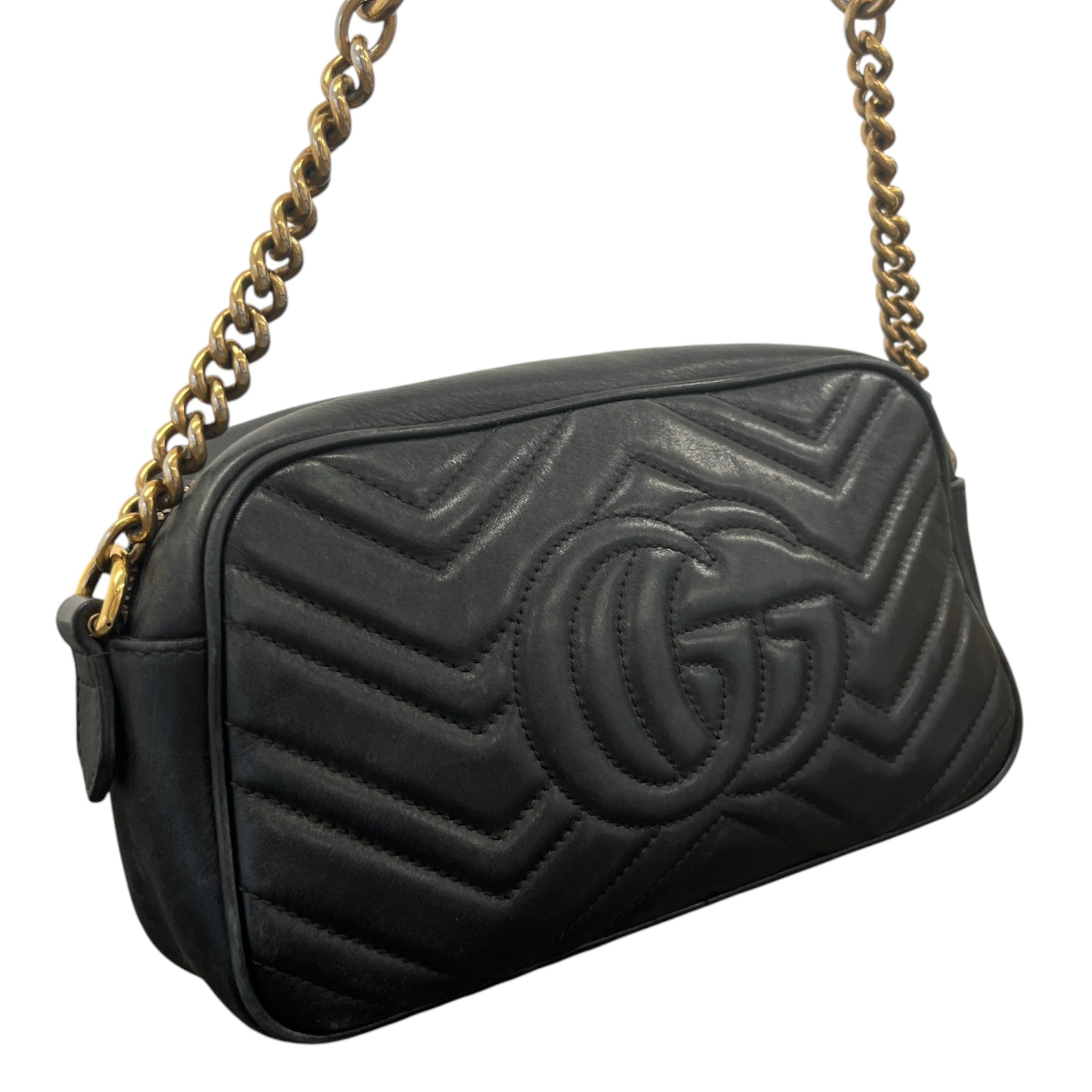 Women's Gg Marmont Camera Bag Black