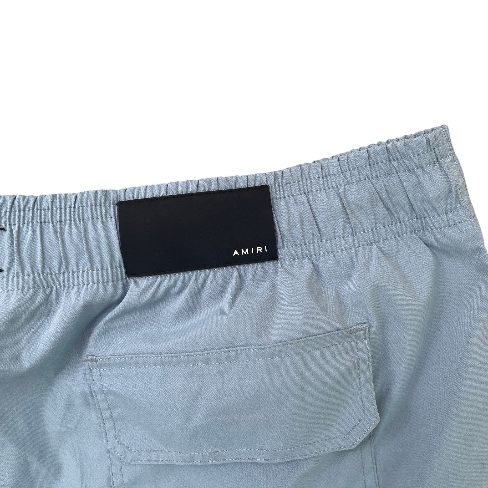 Men's Core Logo Swim Shorts Blue Size W36 / IT 52