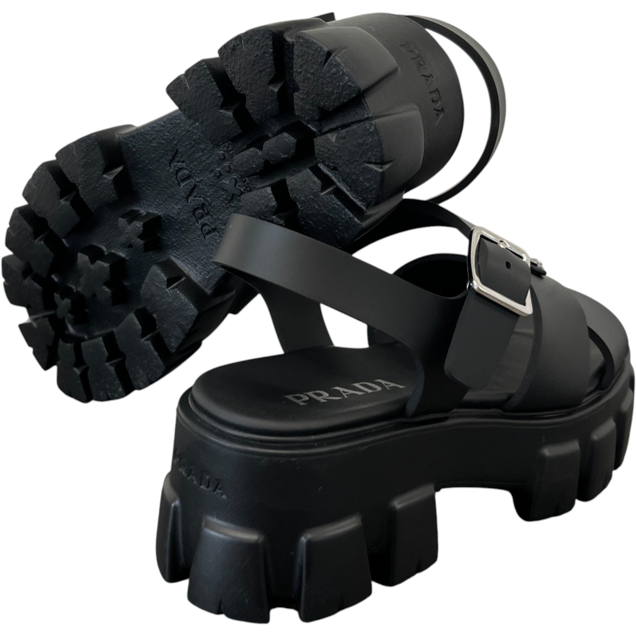 Women's Monolith Crossover Sandals Black Size EU 39 / UK 6