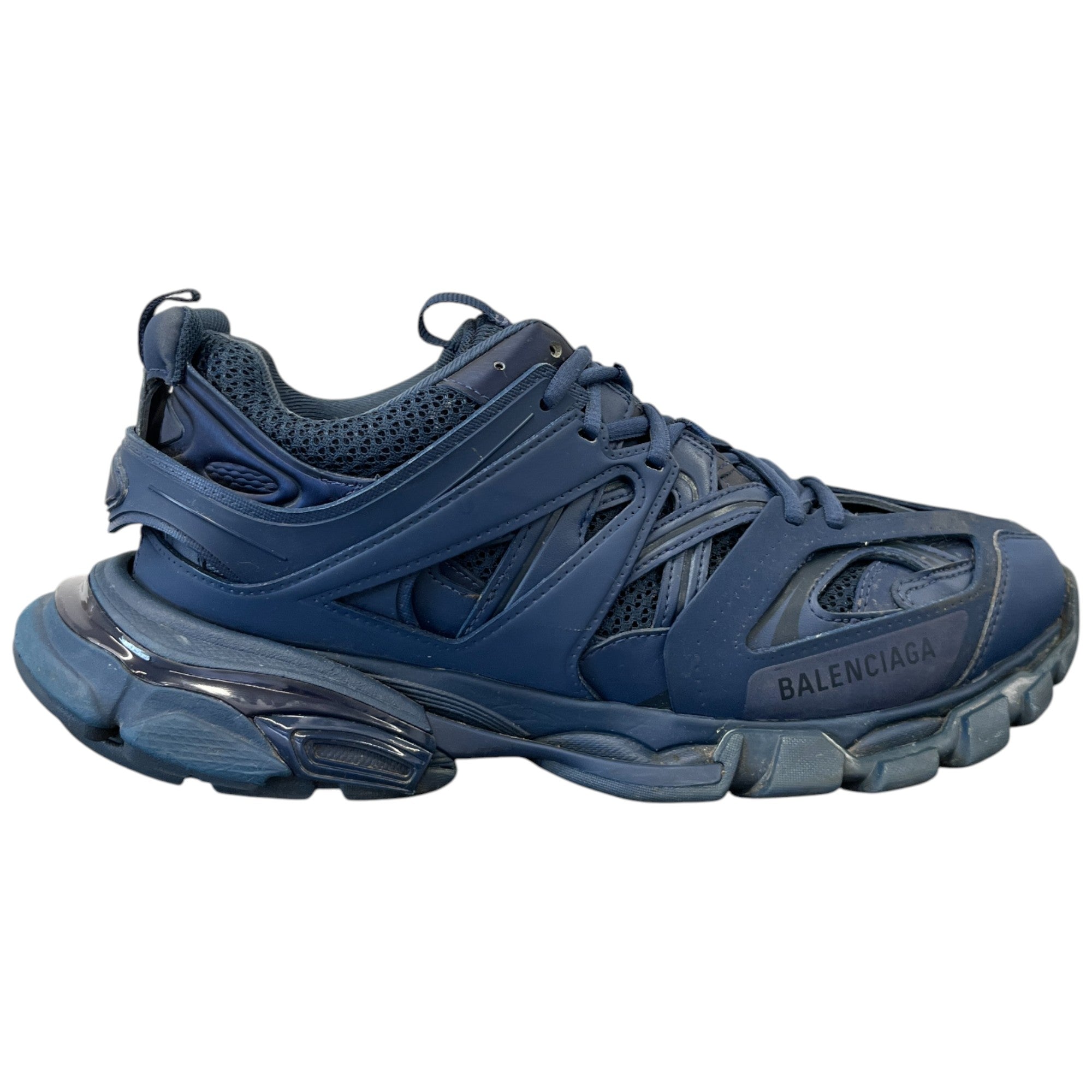 Men's Tracks Low Trainers Navy Size EU 42 / UK 8