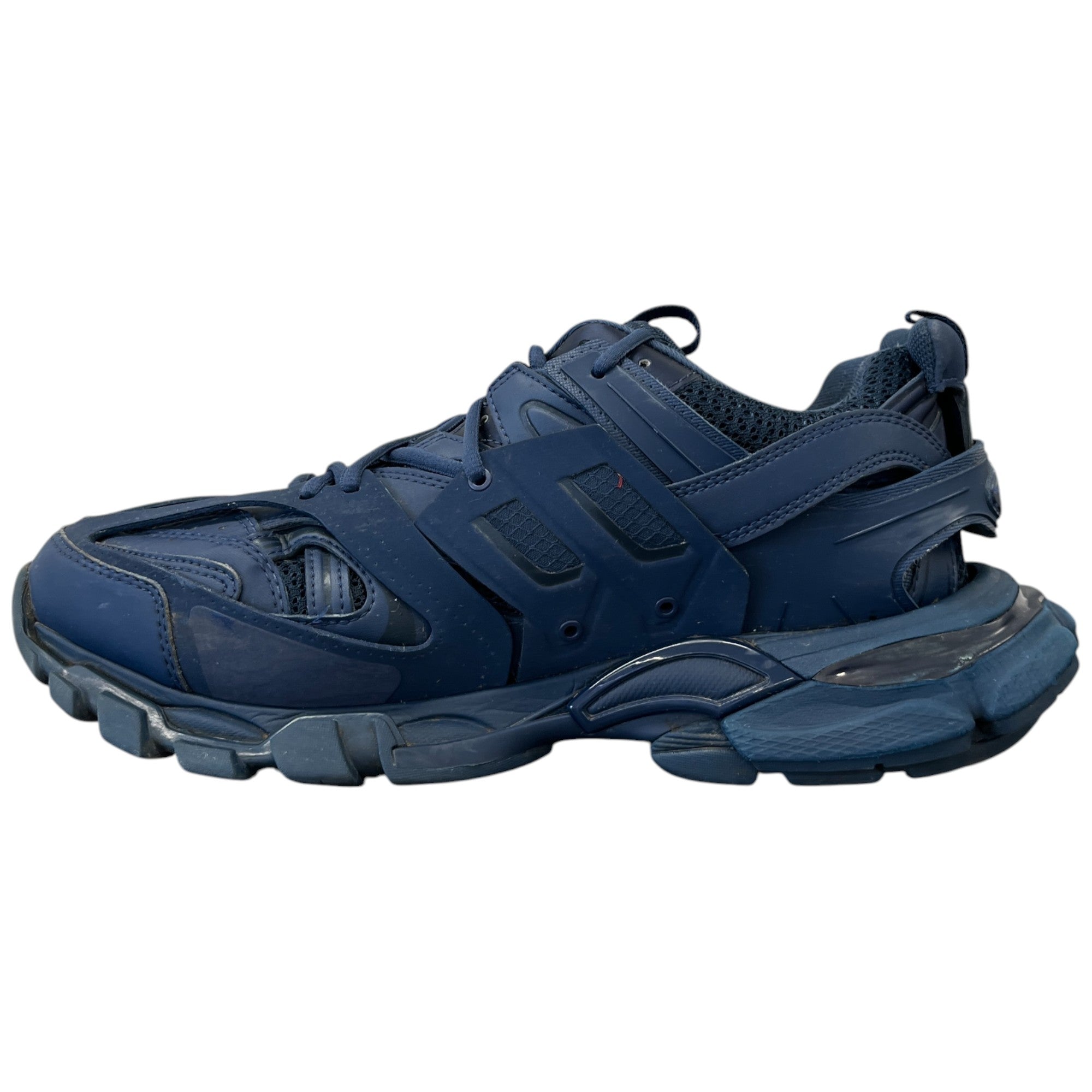Men's Tracks Low Trainers Navy Size EU 42 / UK 8