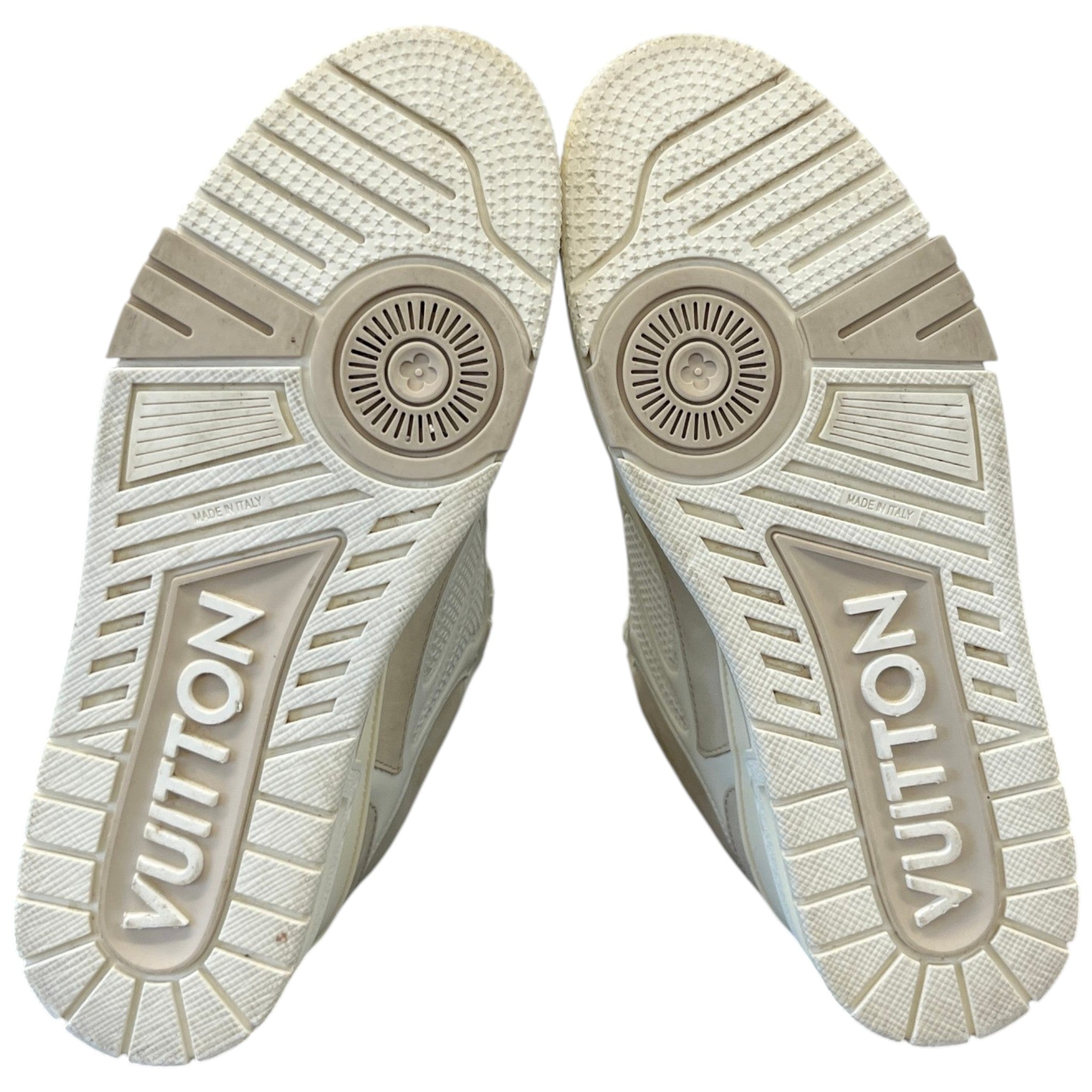 Men's Lv Skate Low Trainers White Size EU 42 / UK 8