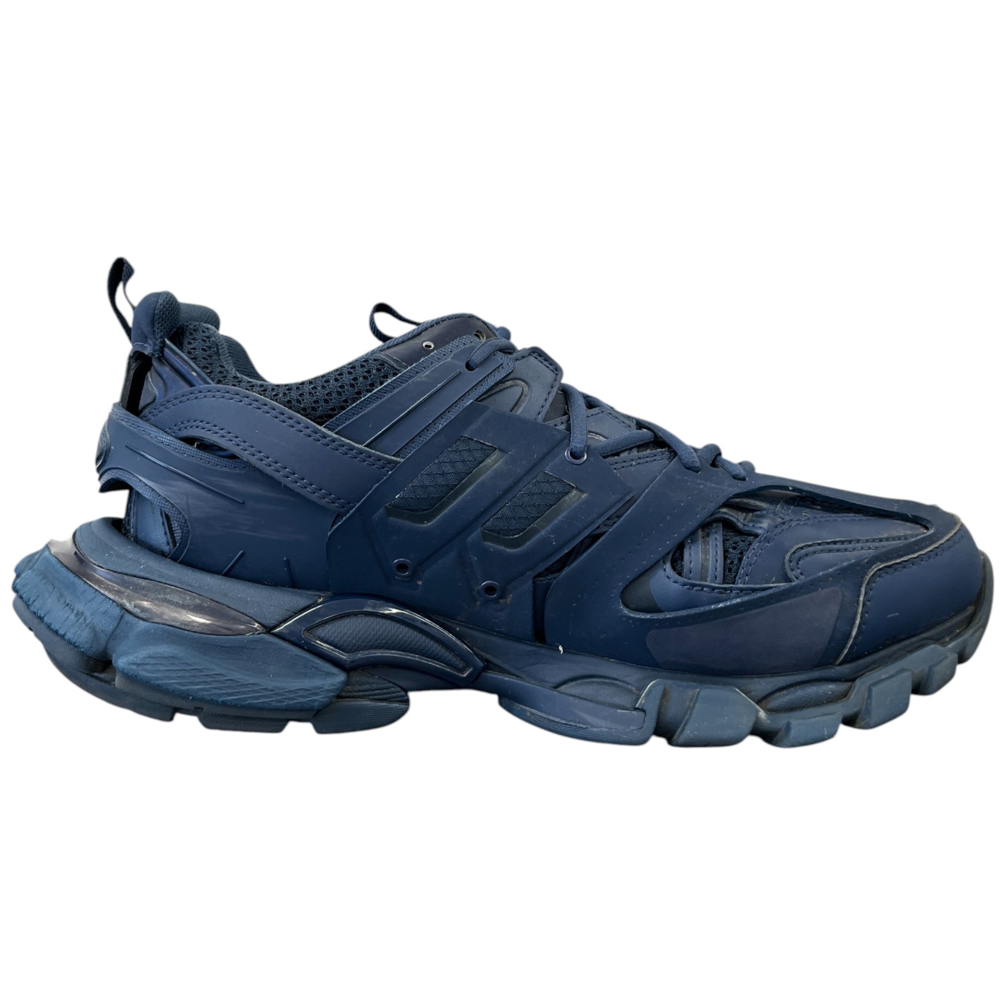 Men's Tracks Low Trainers Navy Size EU 42 / UK 8