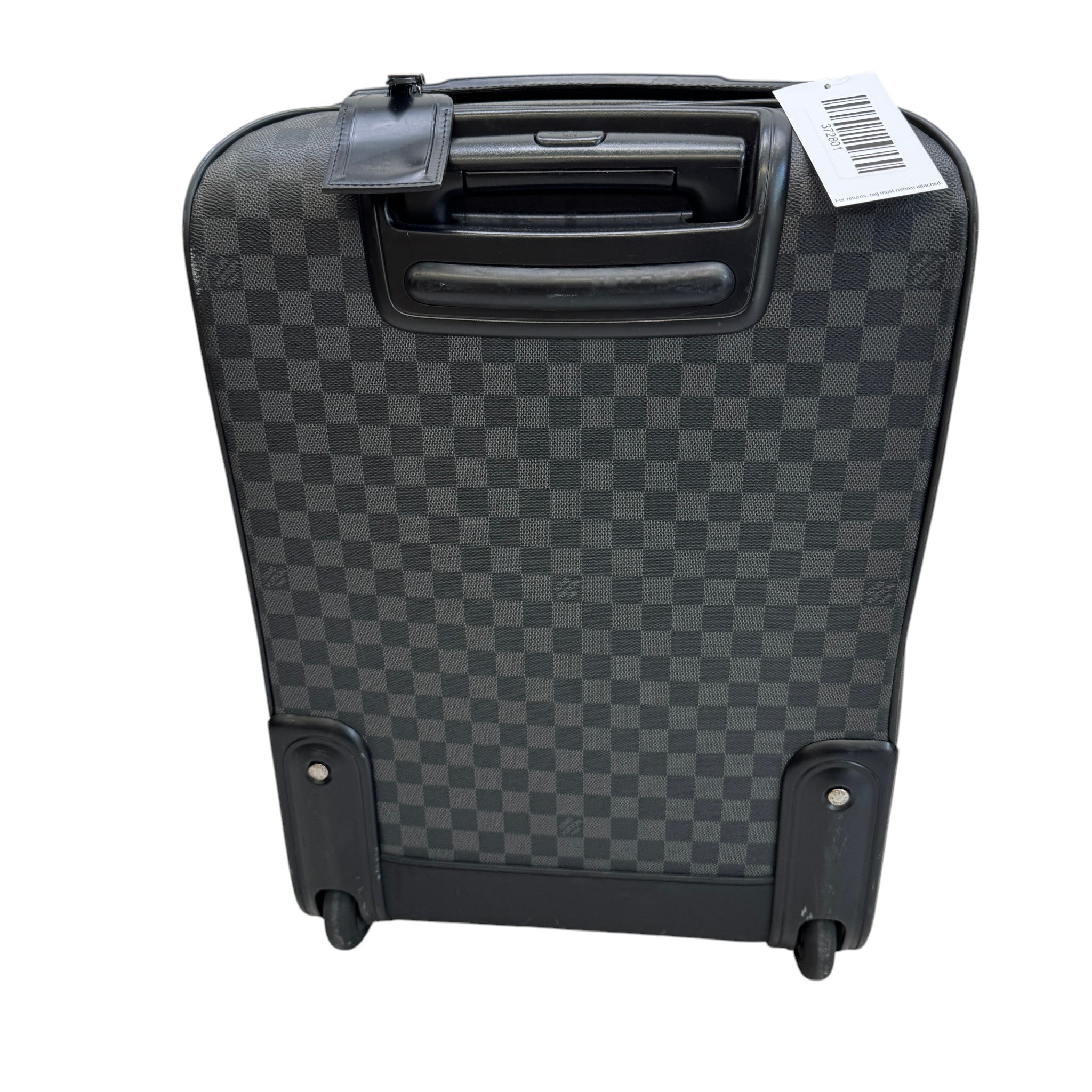 Men's Pégase Légère 55 Damier Graphite Suitcase Black