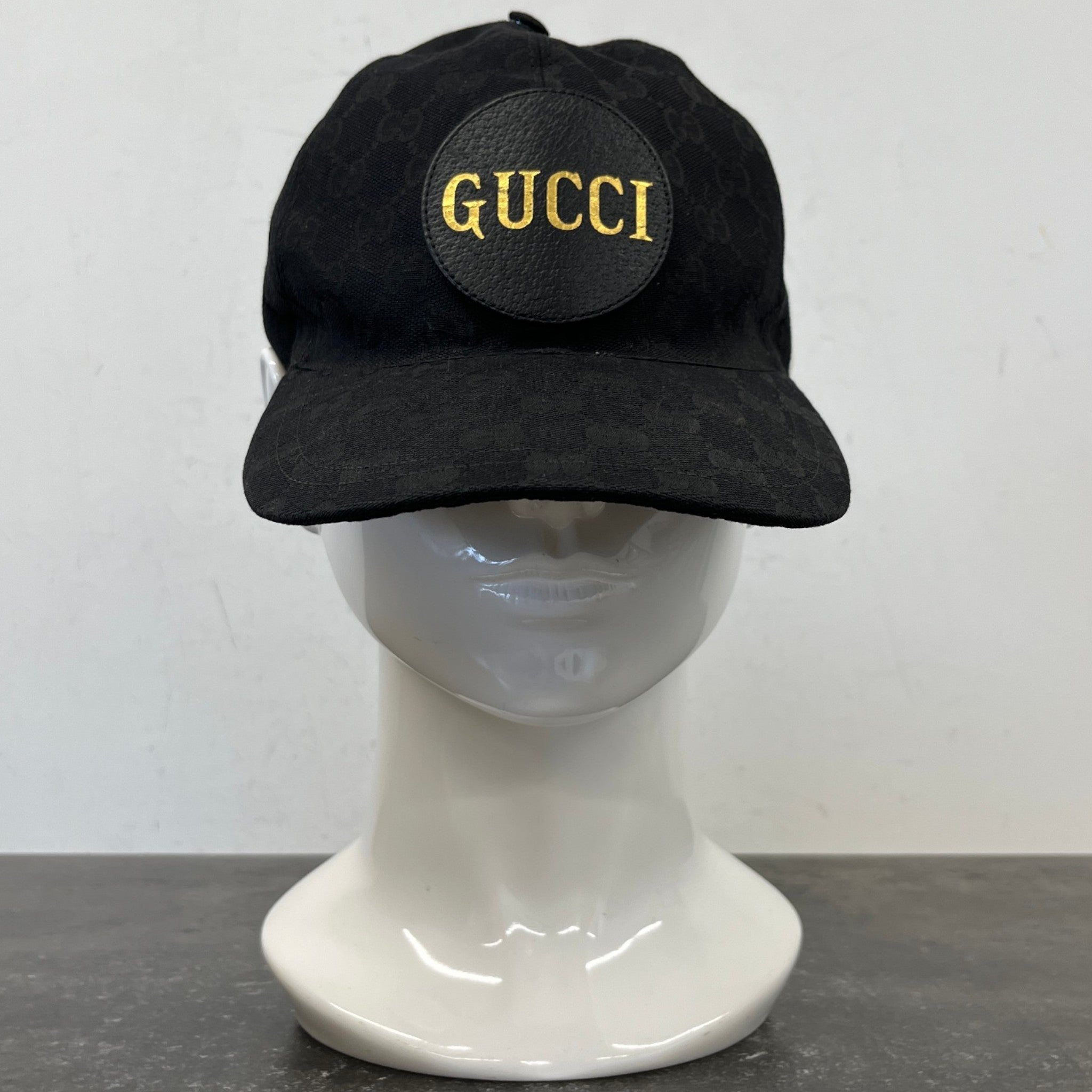 Men's Gg Supreme Cap Black Size L