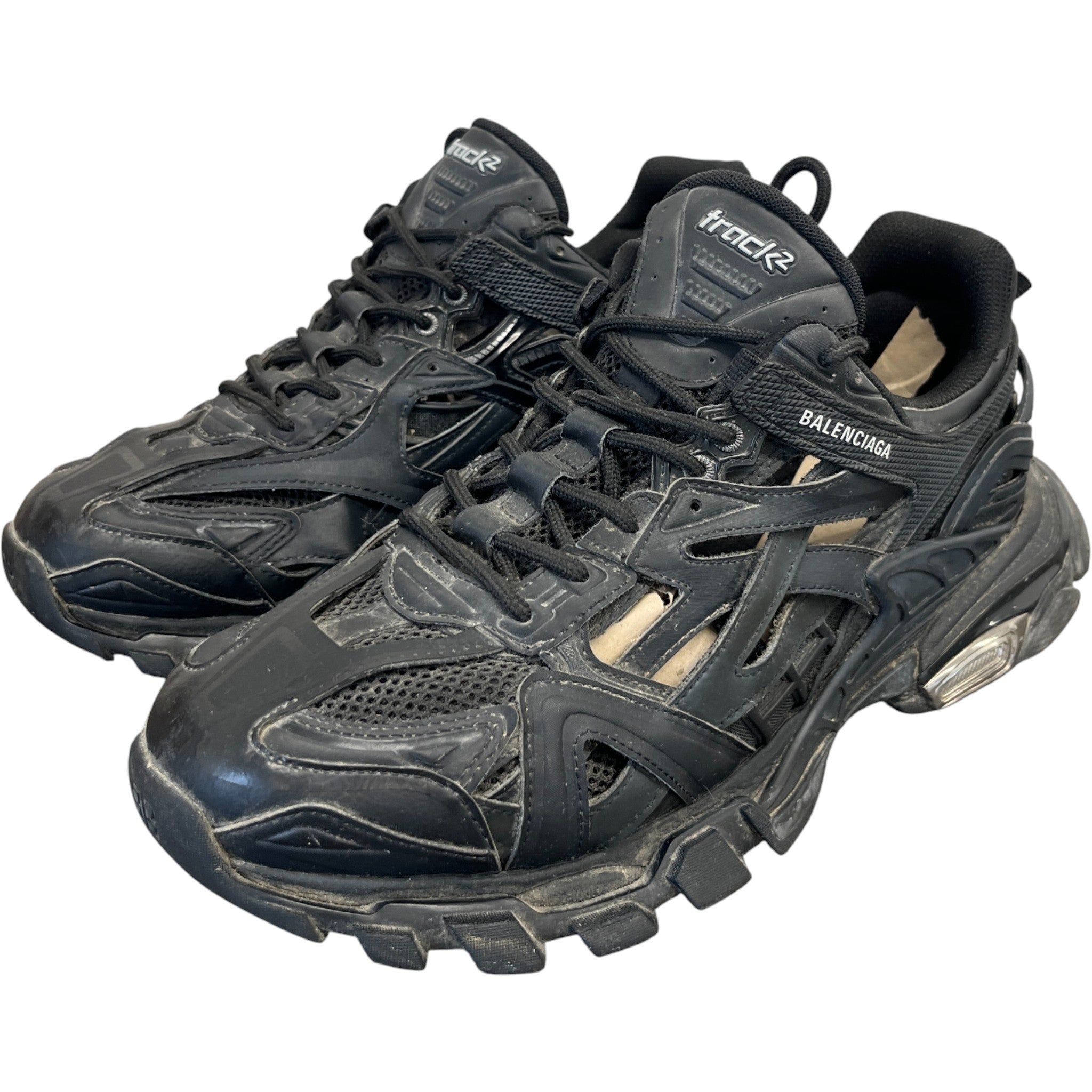 Men's Track.2 Low Trainers Black Size EU 44 / UK 10