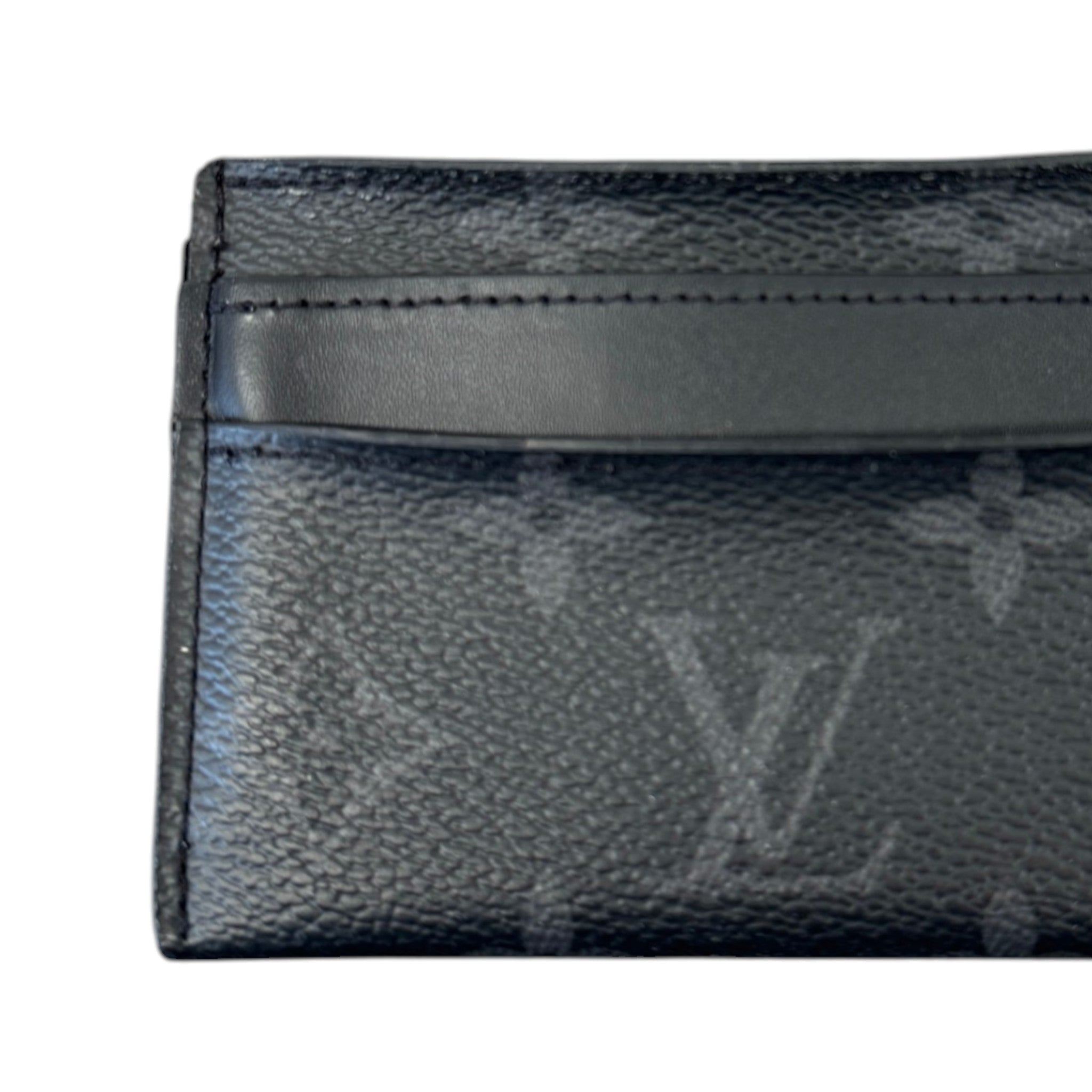 Men's Monogram Eclipse Double Card Holder Black