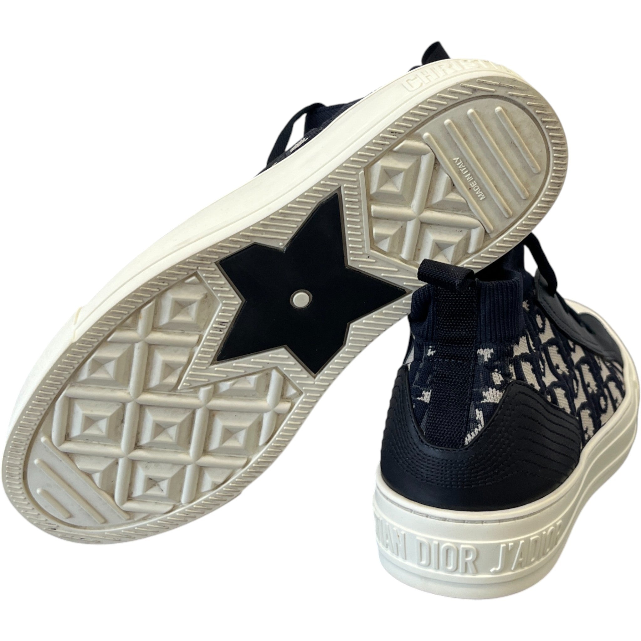 Women's Walk'N'Dior High Trainers Blue Size EU 37 / UK 4