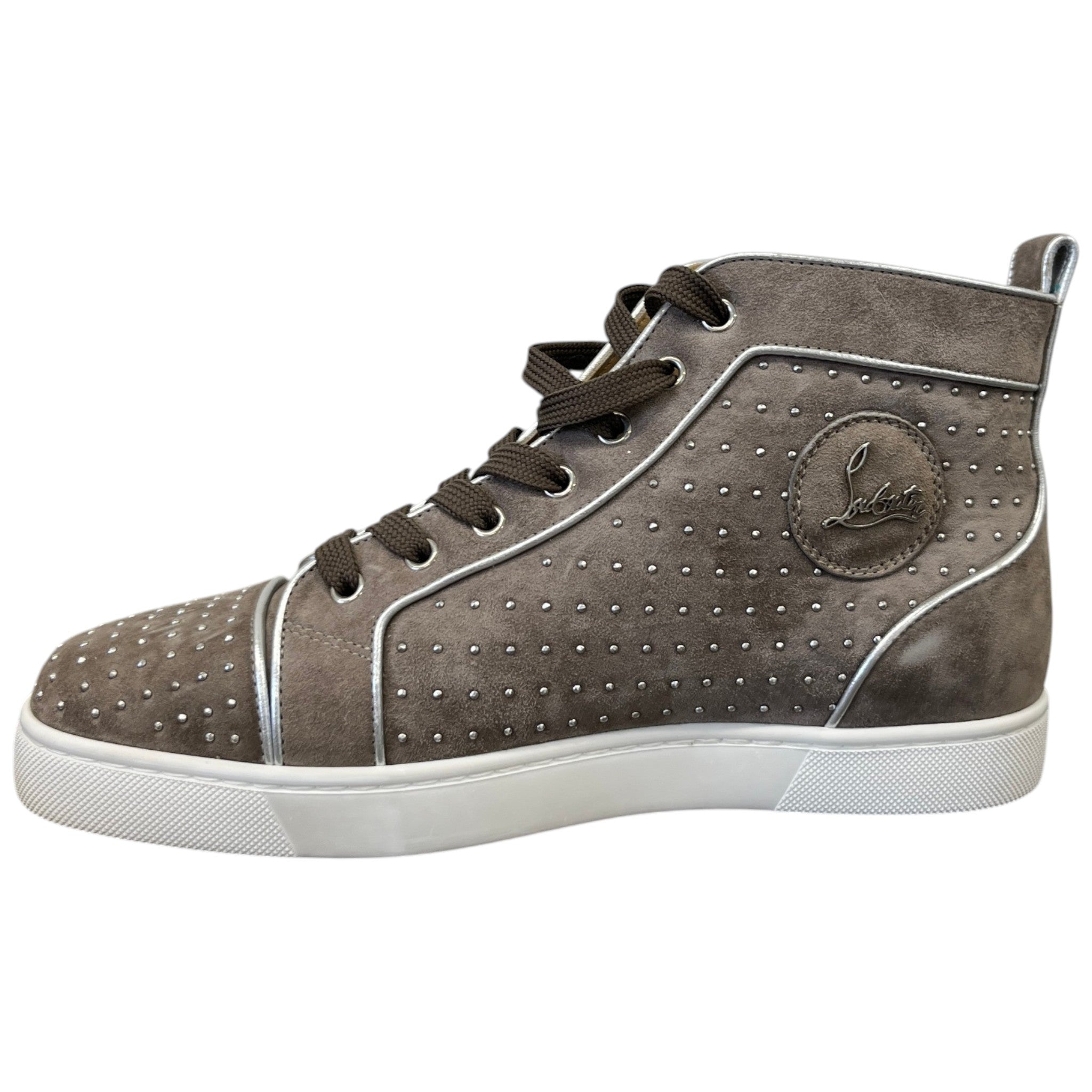 Men's Louis Plume High Trainers Grey Size EU 41 / UK 7
