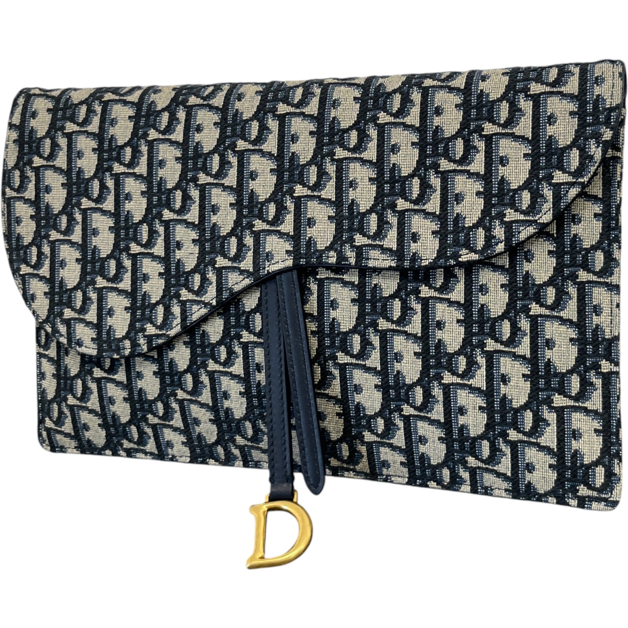 Women's Oblique Saddle Pouch Blue