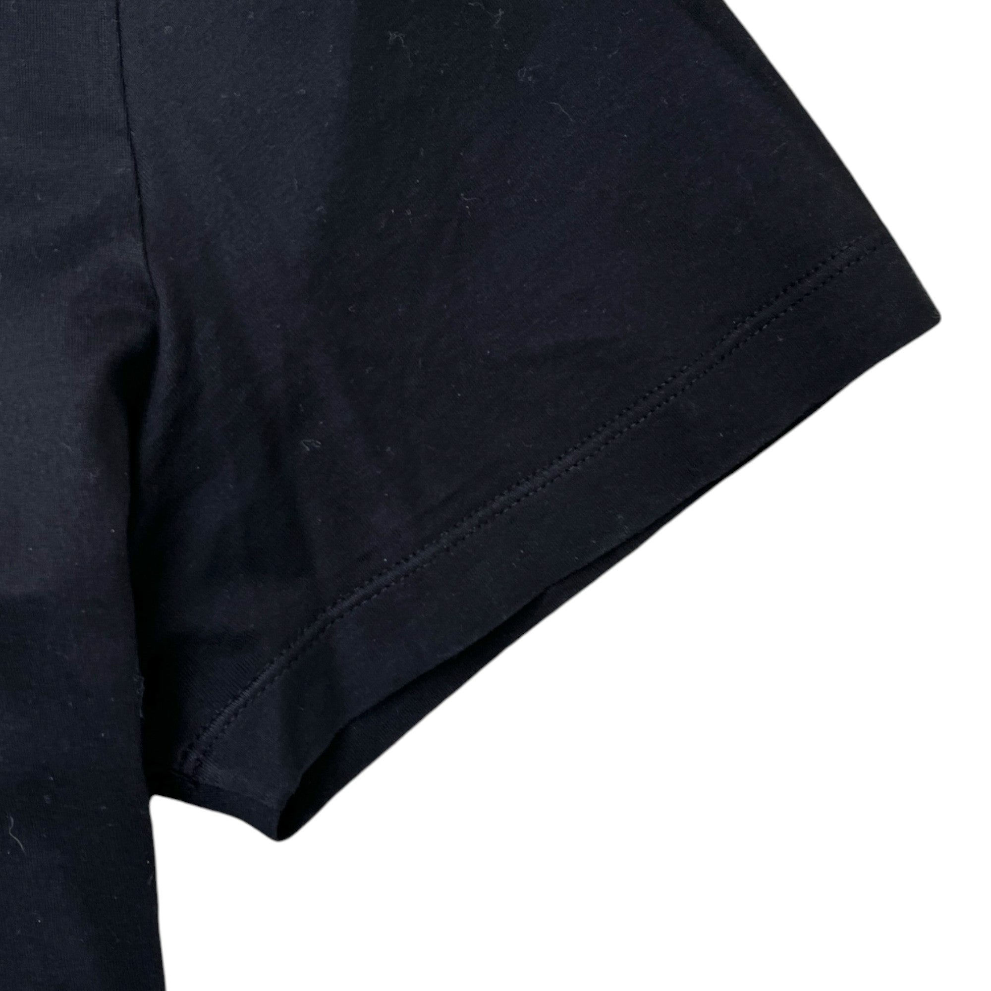 Men's Studded Medusa Logo T-Shirt Black Size M