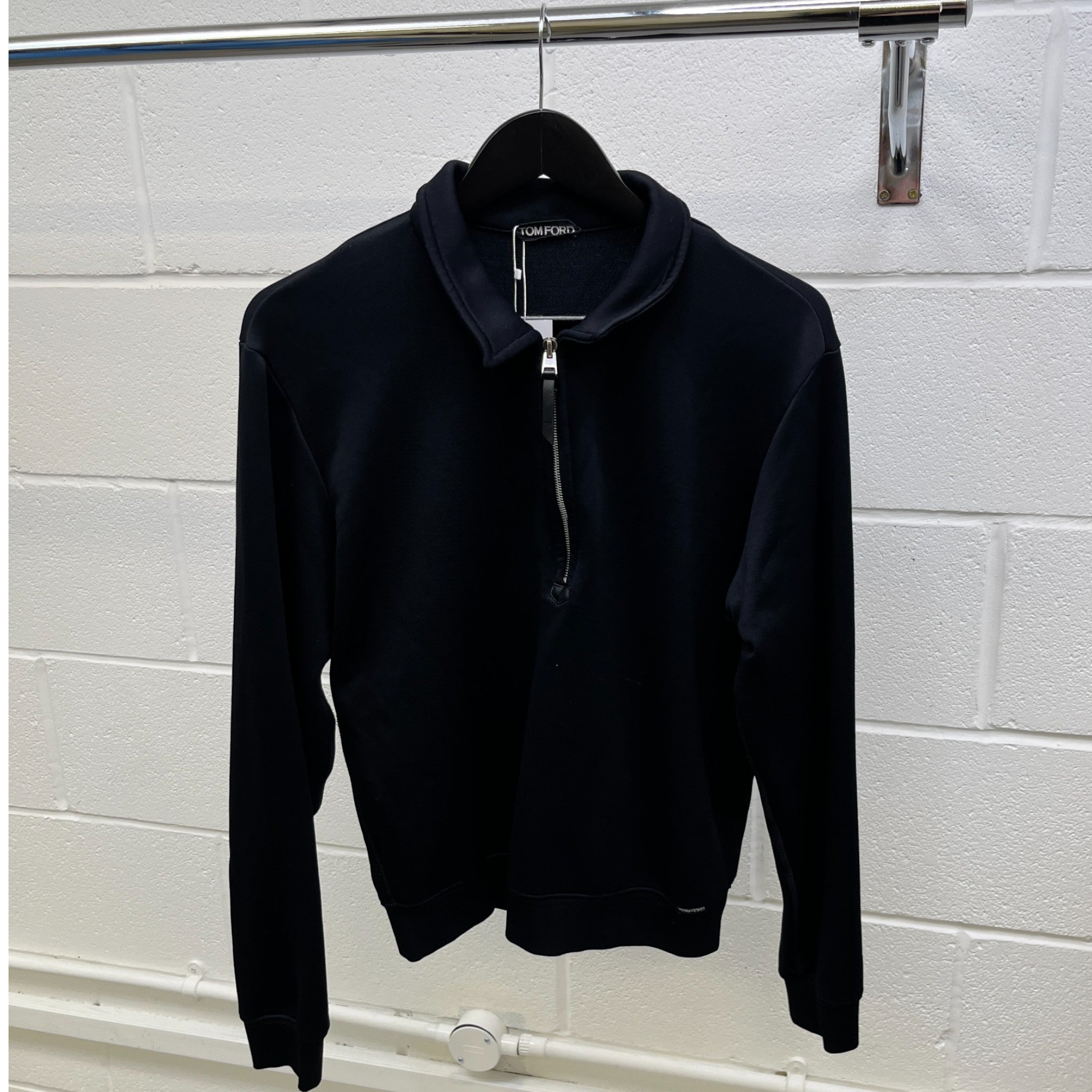 Men's Logo Print Jumper Black Size IT 48 / UK M