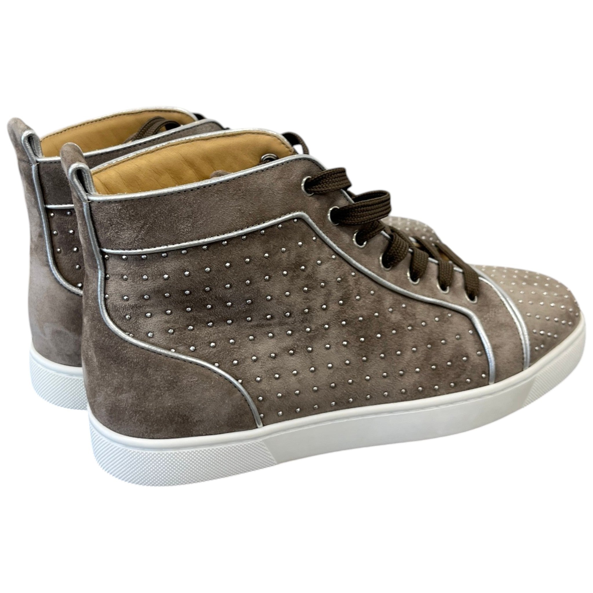 Men's Louis Plume High Trainers Grey Size EU 41 / UK 7