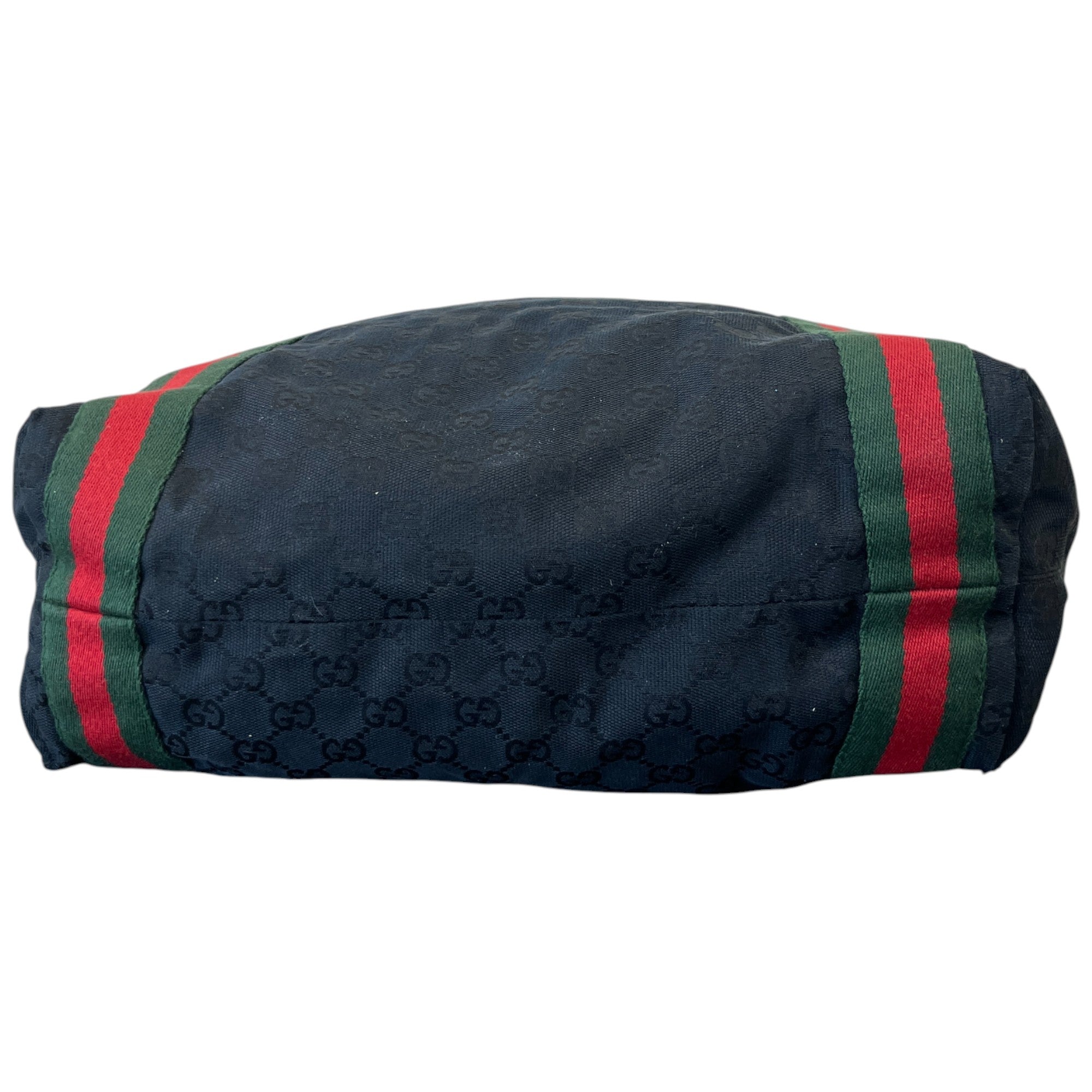 Women's Gg Web Handbag Black