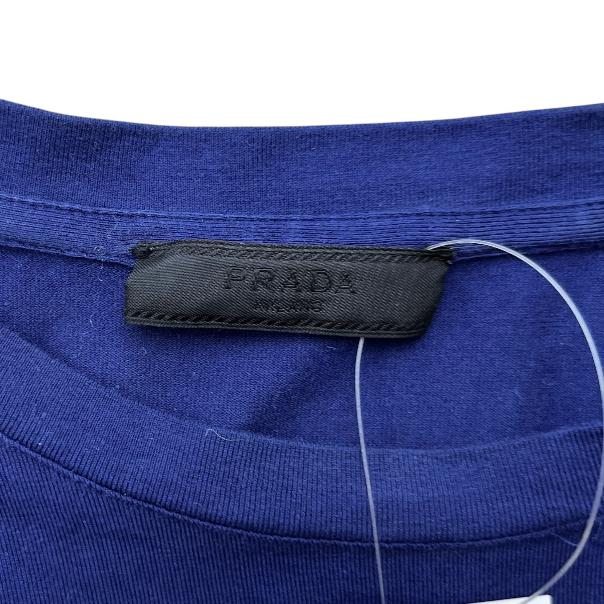Men's Re-Nylon Pocket Logo T-Shirt Navy Size S