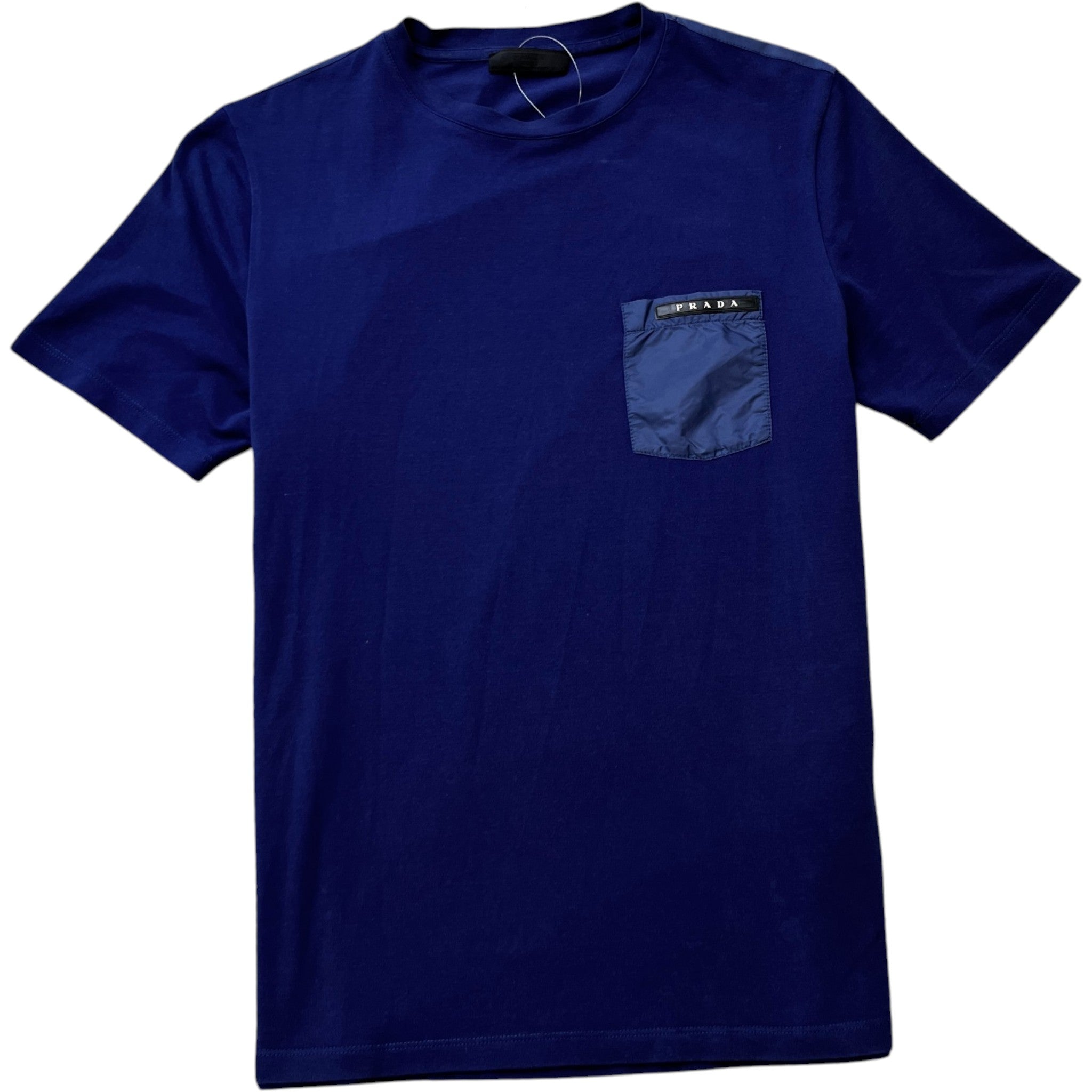 Men's Re-Nylon Pocket Logo T-Shirt Navy Size S