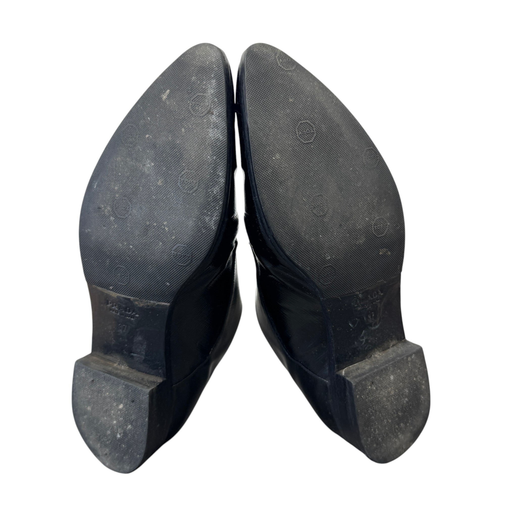 Women's Pointed Toe Loafers Black Size EU 37 / UK 4