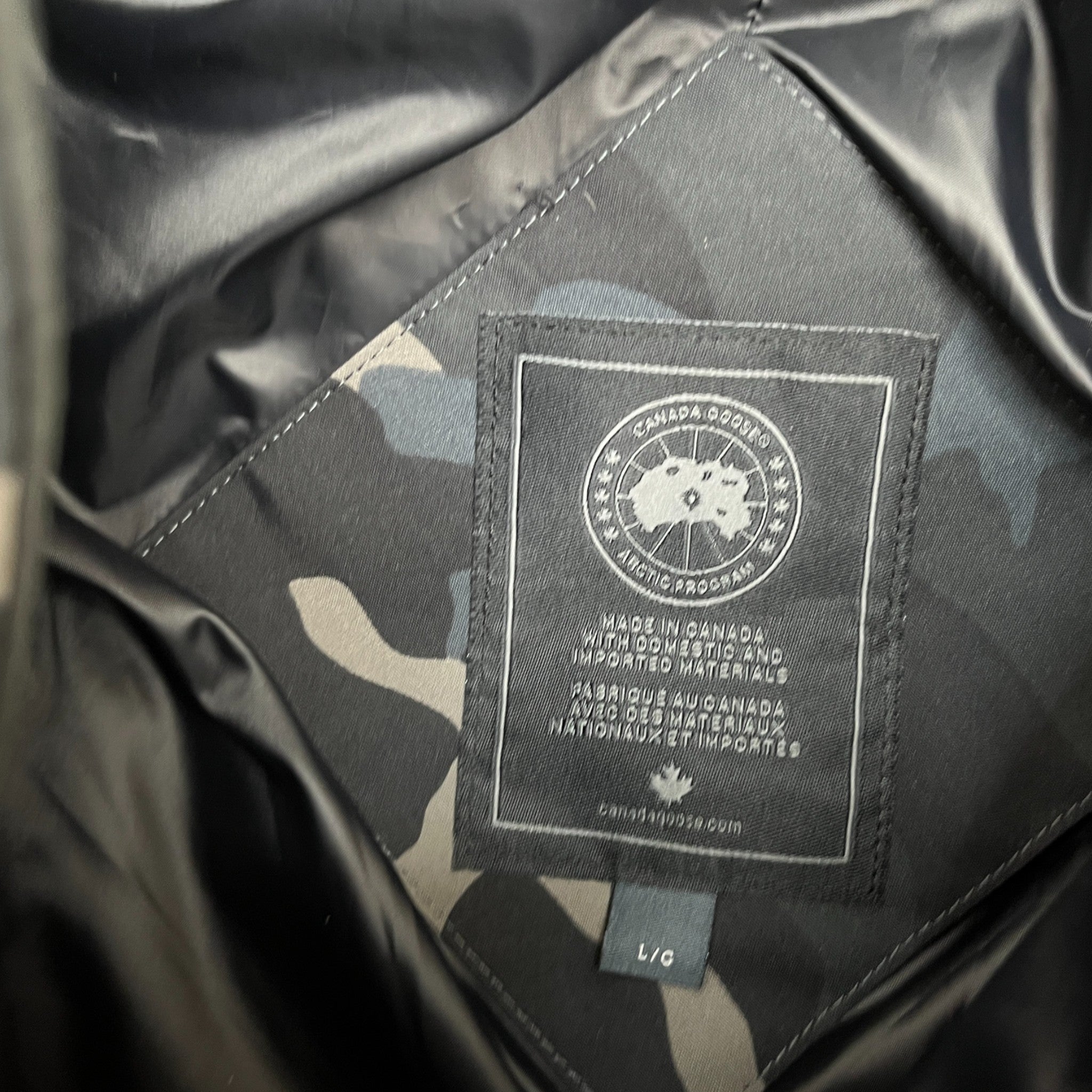 Men's Macmillan Parka Down Jacket Black Size L