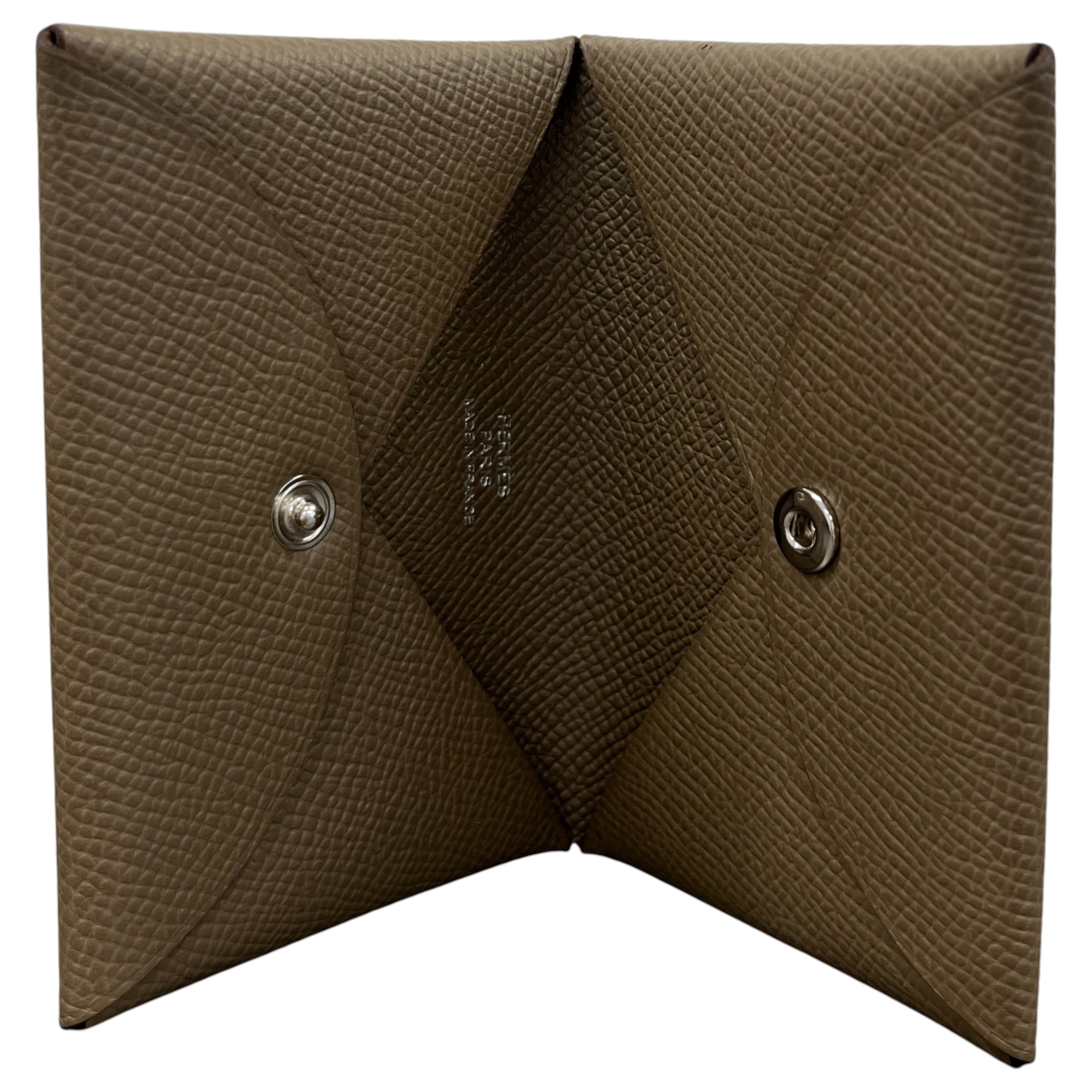 Men's Calvi Card Holder Brown