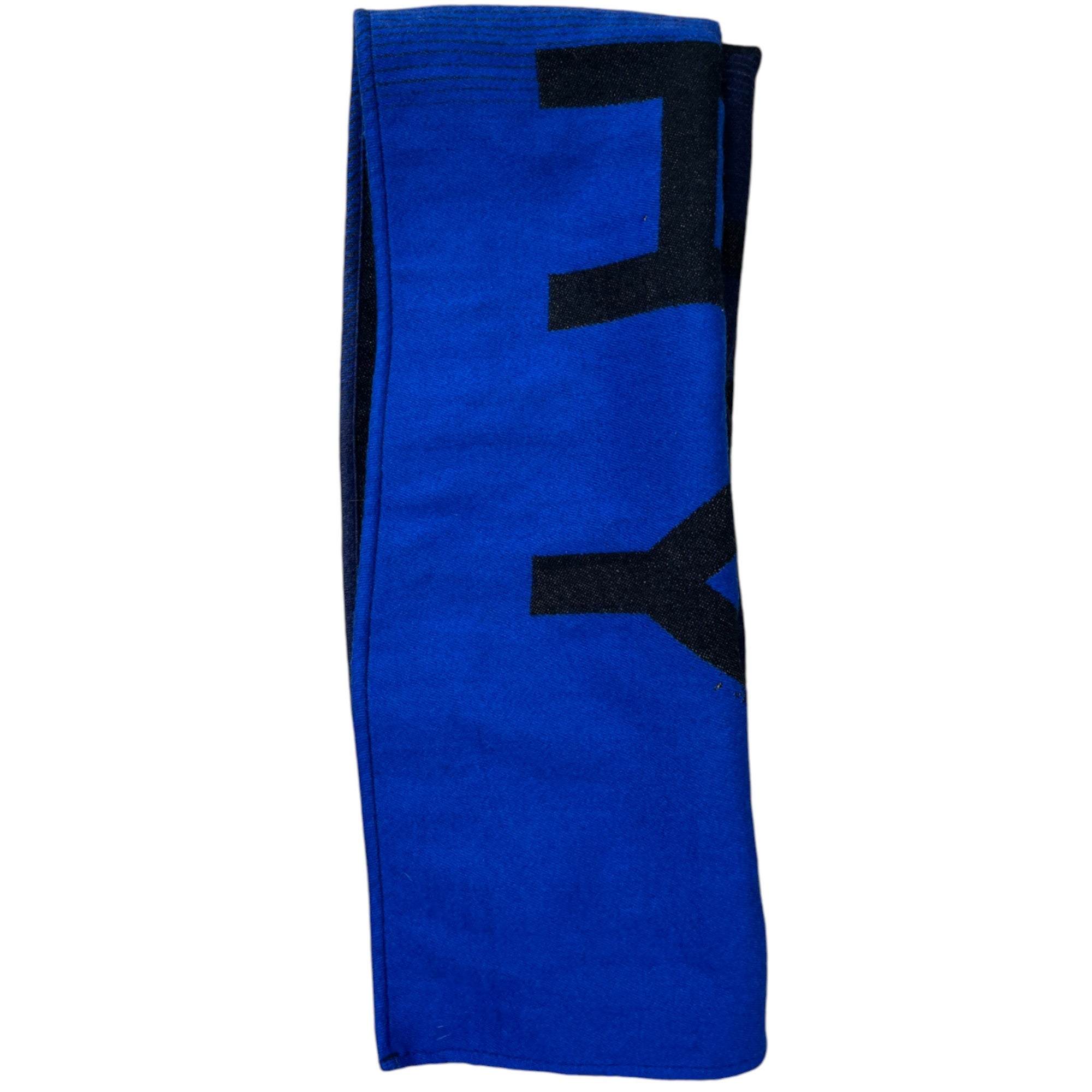 Men's Logo Print Scarf Blue