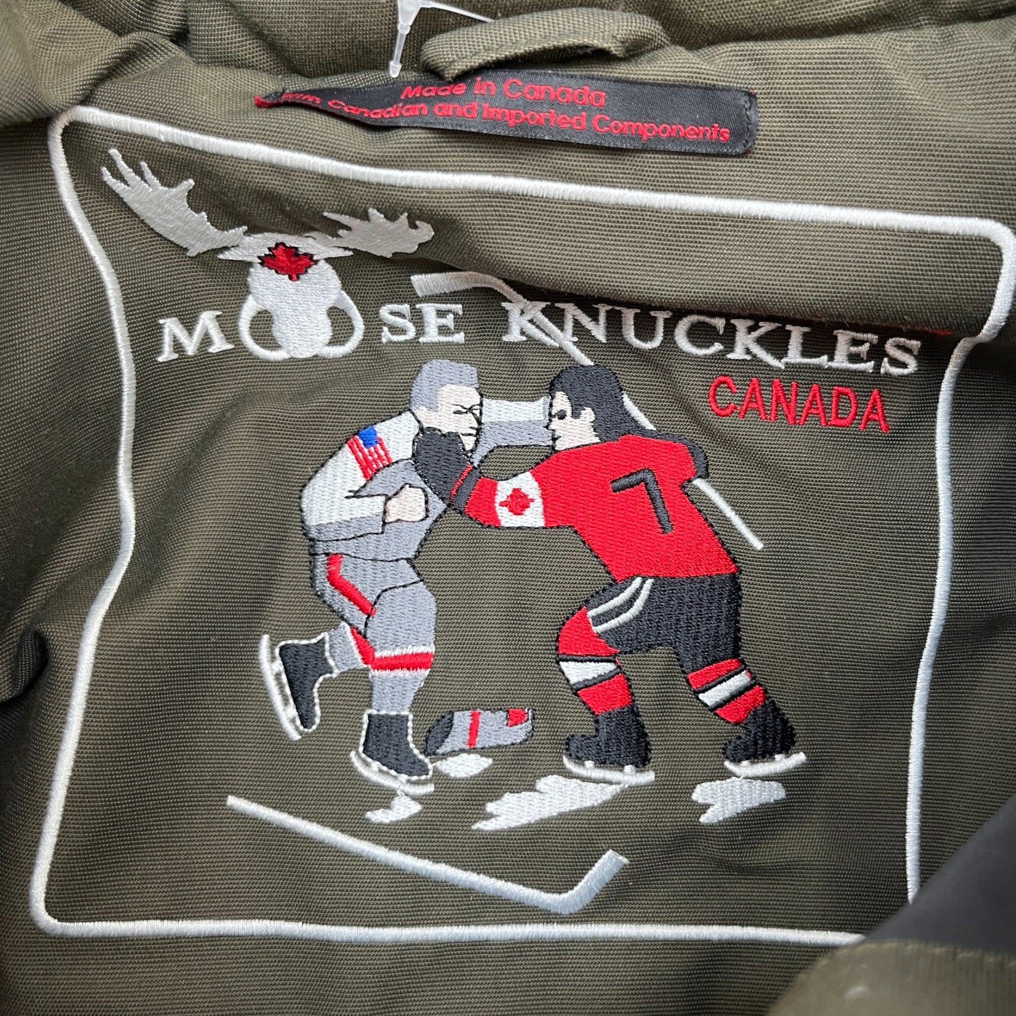 Women's 3Q Down Jacket Green Size XL