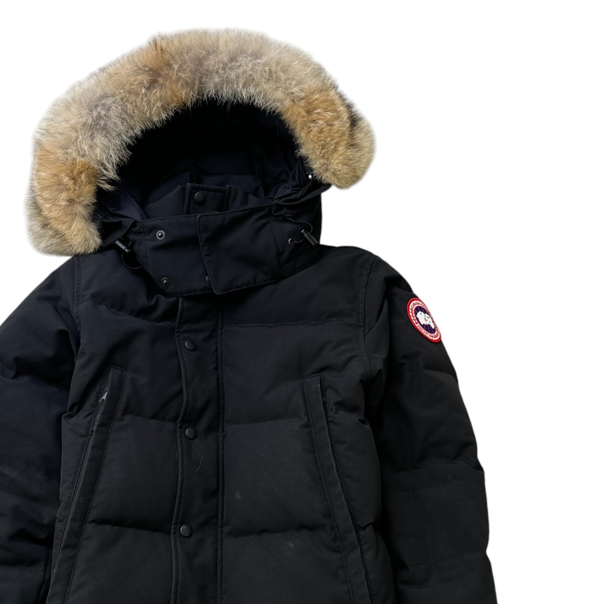 Men's Wyndham Parka Down Jacket Black Size S