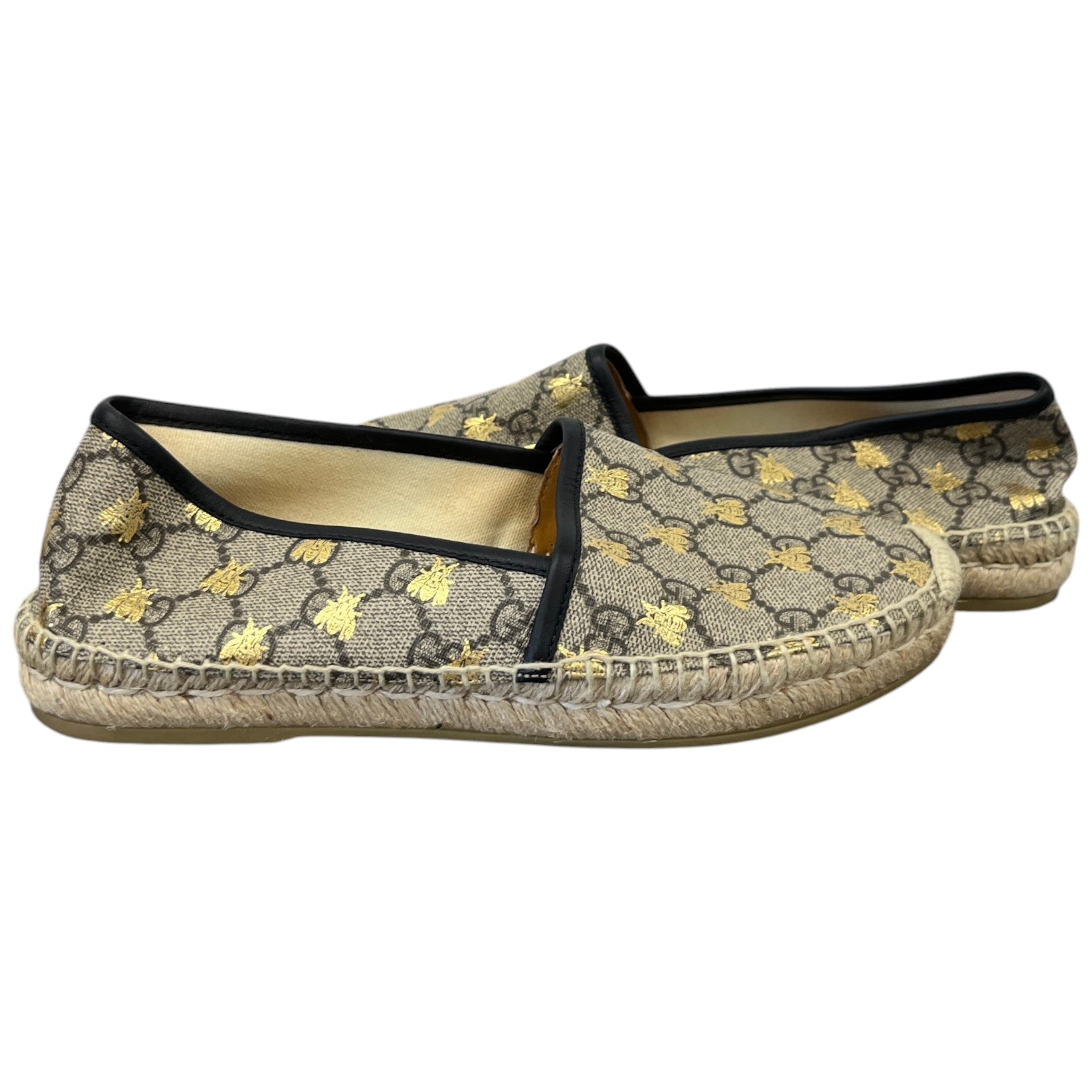 Women's Supreme Bee Espadrilles Loafers Beige Size EU 37 / UK 4