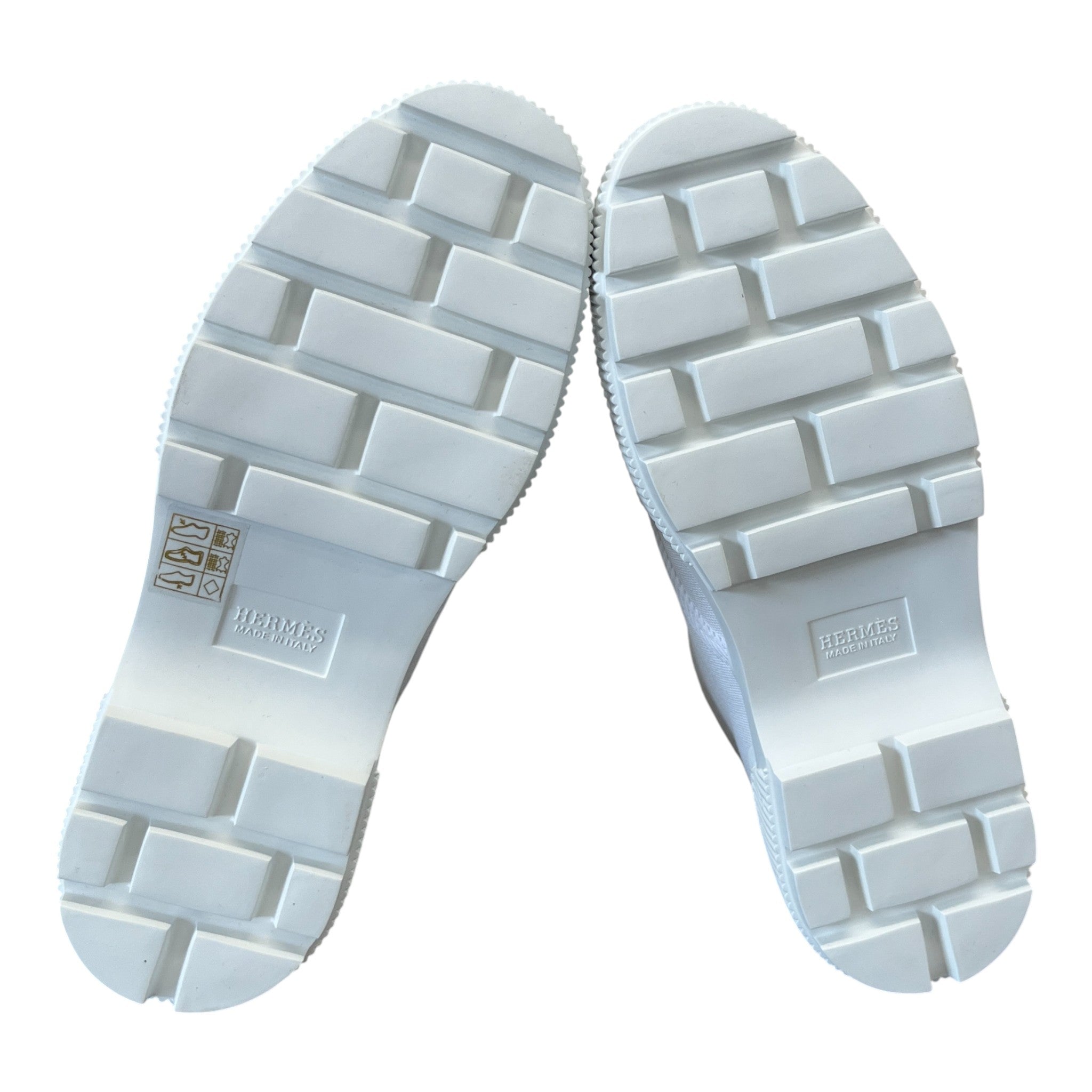 Women's Itineraire Canvas Ankle High Trainers White Size EU 38 / UK 5