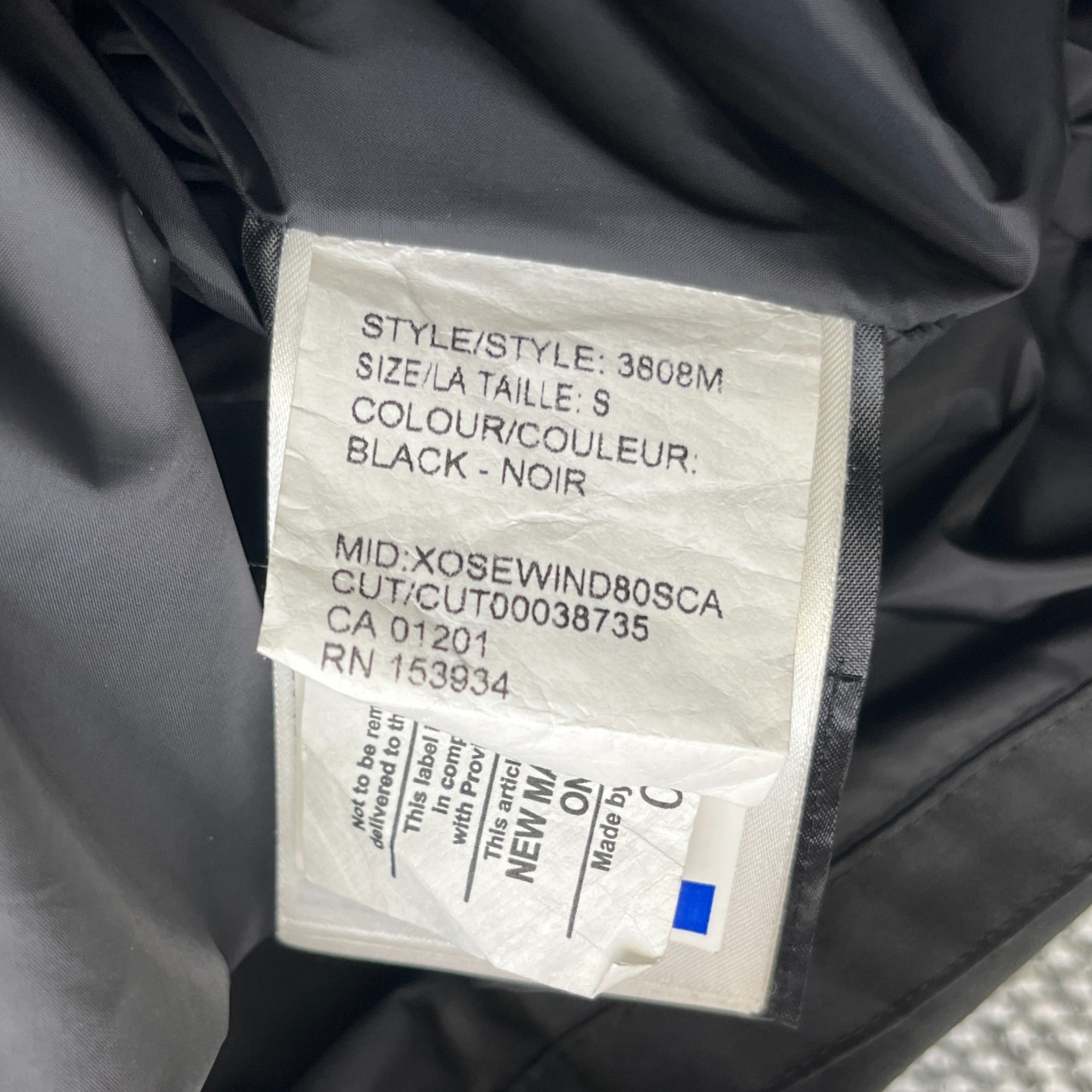 Men's Wyndham Parka Down Jacket Black Size S