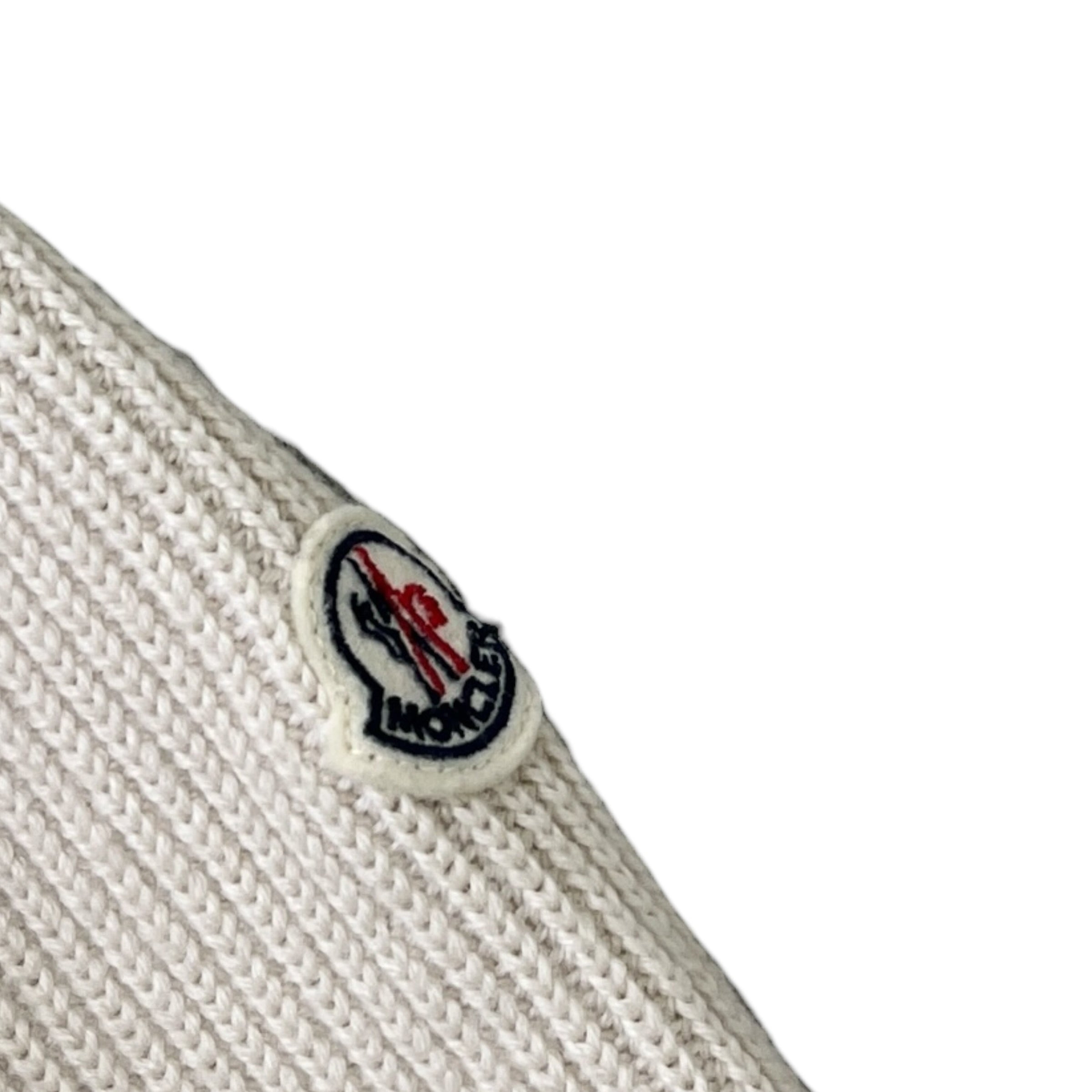 Men's Maglione Tricot Cardigan Cream Size M