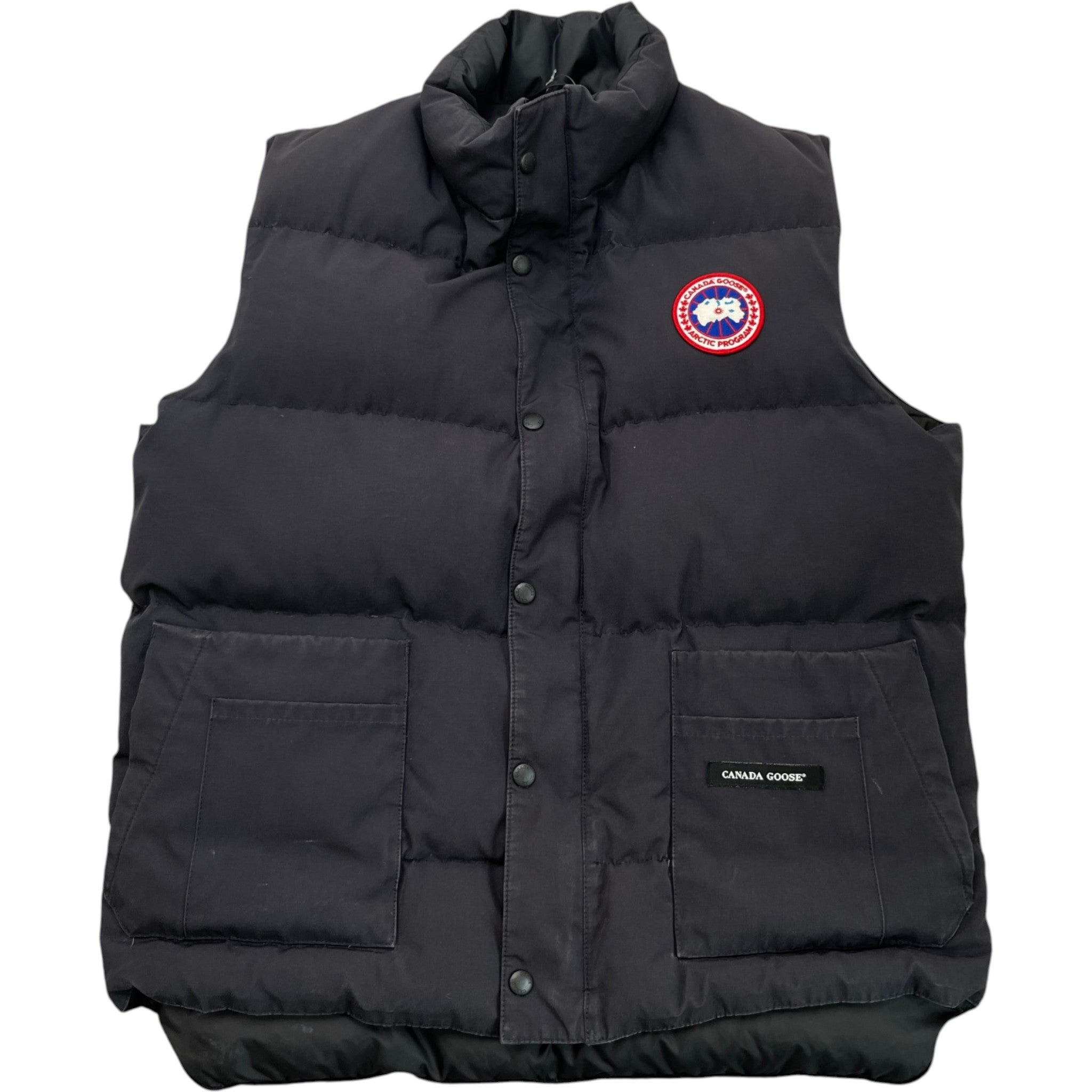 Men's Freestyle Crew Gilet Navy Size M