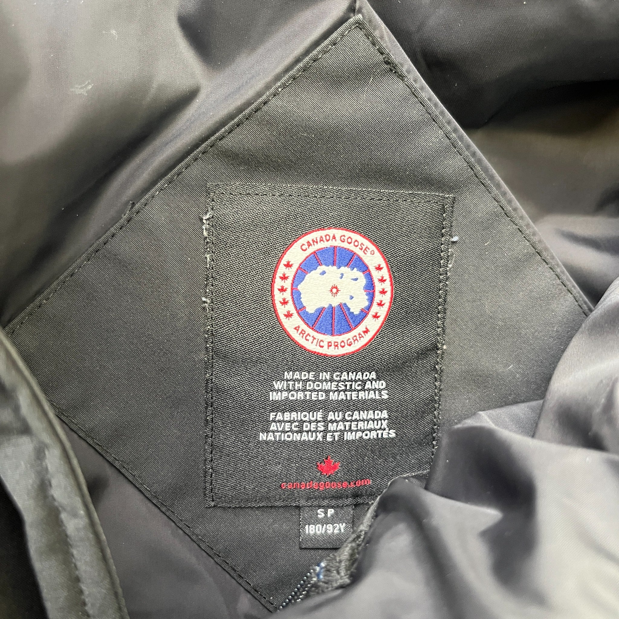 Men's Macmillan Parka Down Jacket Black Size S