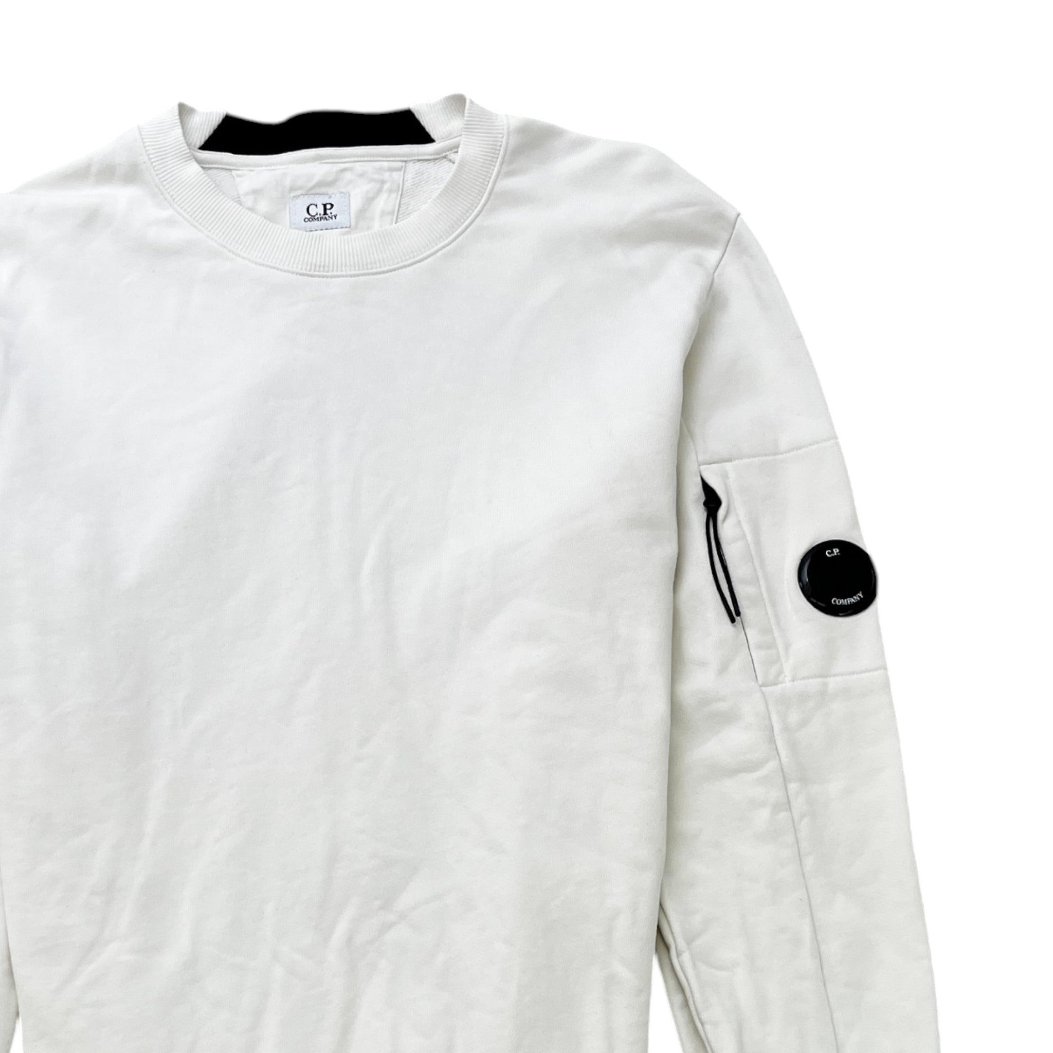 Men's Lens Sweatshirt White Size L